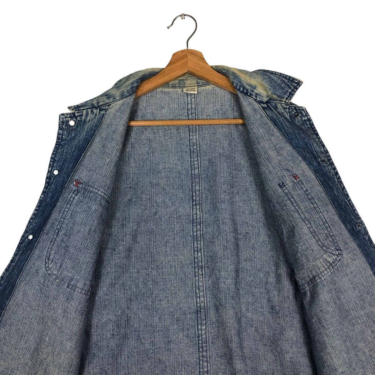 Japanese Brand × Vintage 🔥VINTAGE CHORE WORK JACKET FREAKS JAPAN ISSEY MIYAKE Size US M / EU 48-50 / 2 - 14 Thumbnail