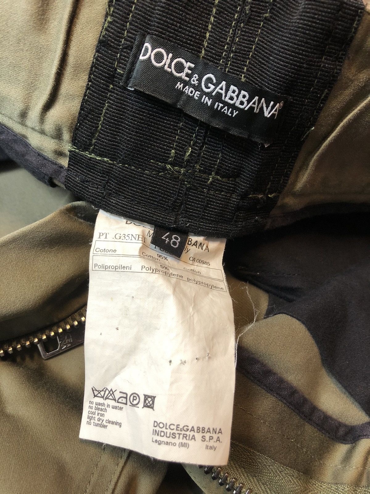 Dolce & Gabbana Dolce Gabbana Military cargo pants Size US 31 - 6 Thumbnail