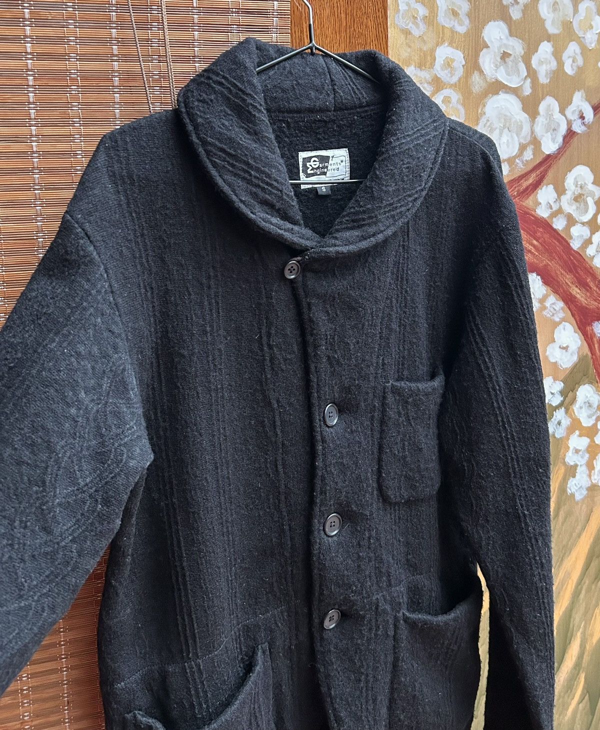Engineered Garments × Japanese Brand Engineered Garments Shawl Collar Wool Blend Knitted Jacket Size US S / EU 44-46 / 1 - 3 Thumbnail