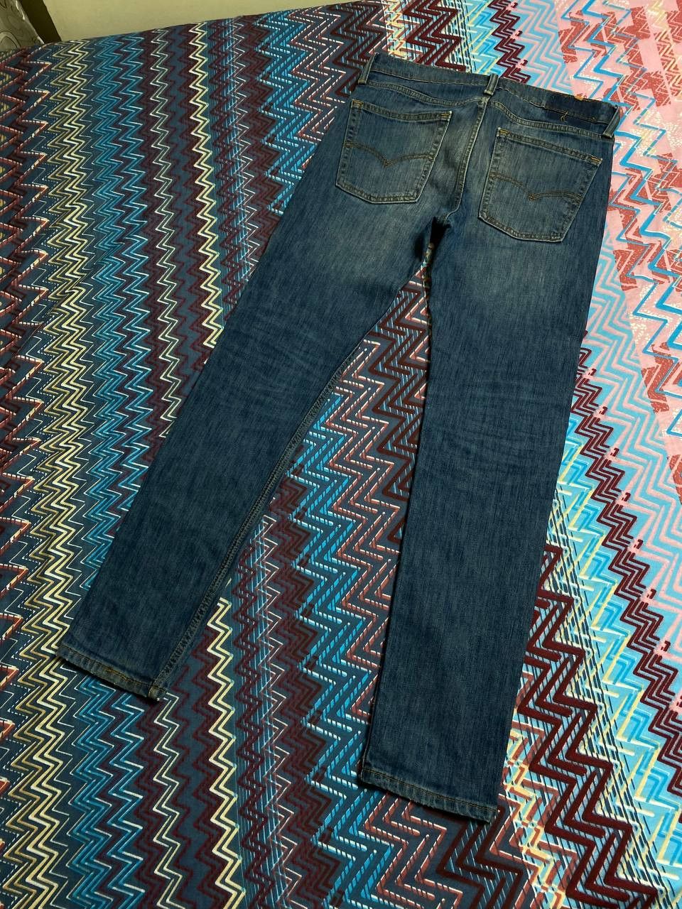 Levi's × Vintage Vintage Jeans Faded Distressed Japanese Y2K Straight Size US 31 - 21 Thumbnail