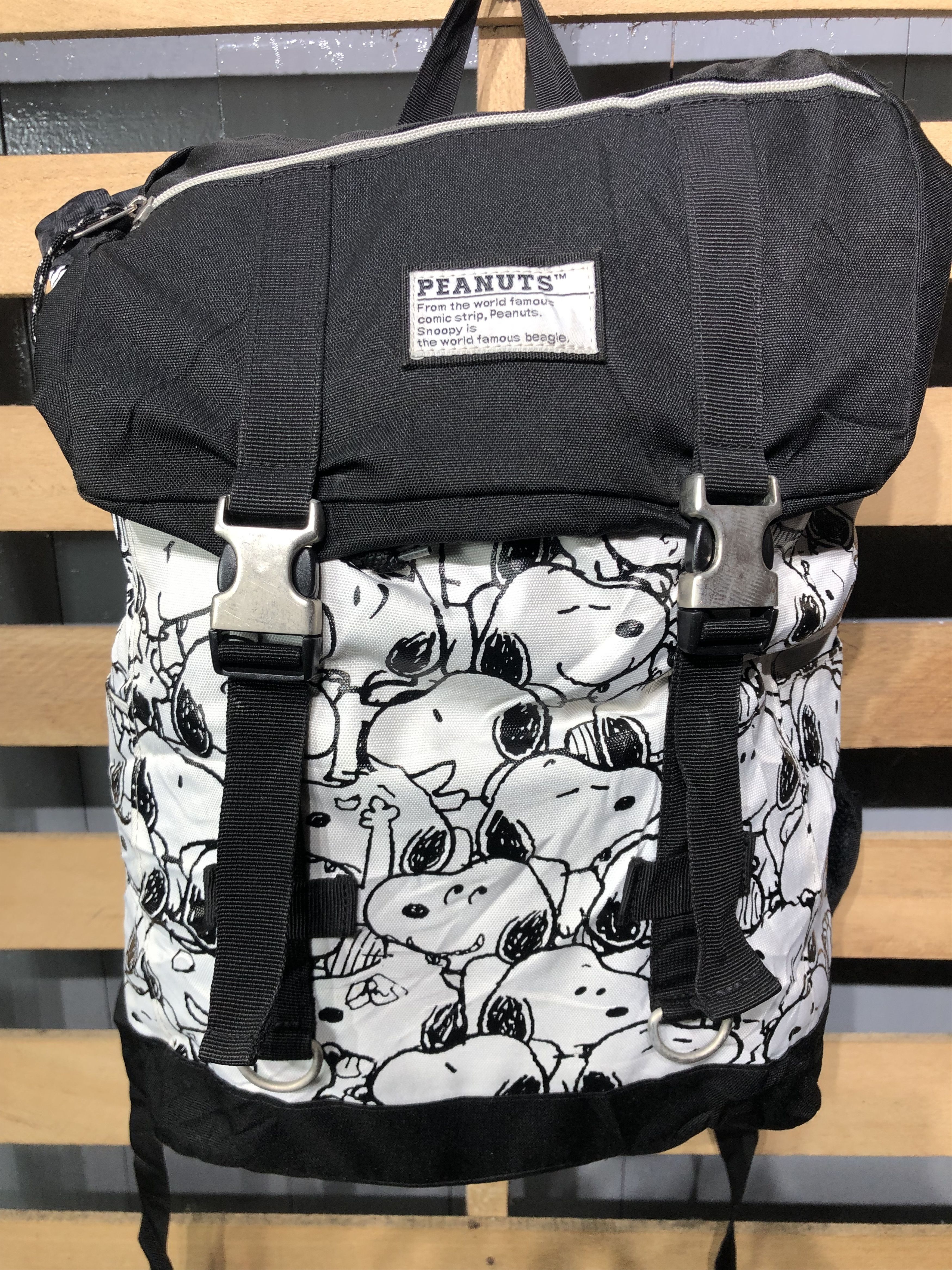 Cartoon Network × Peanuts Rare‼️Snoopy Cartoon Network Style Fullprint Backpack Size ONE SIZE - 5 Thumbnail