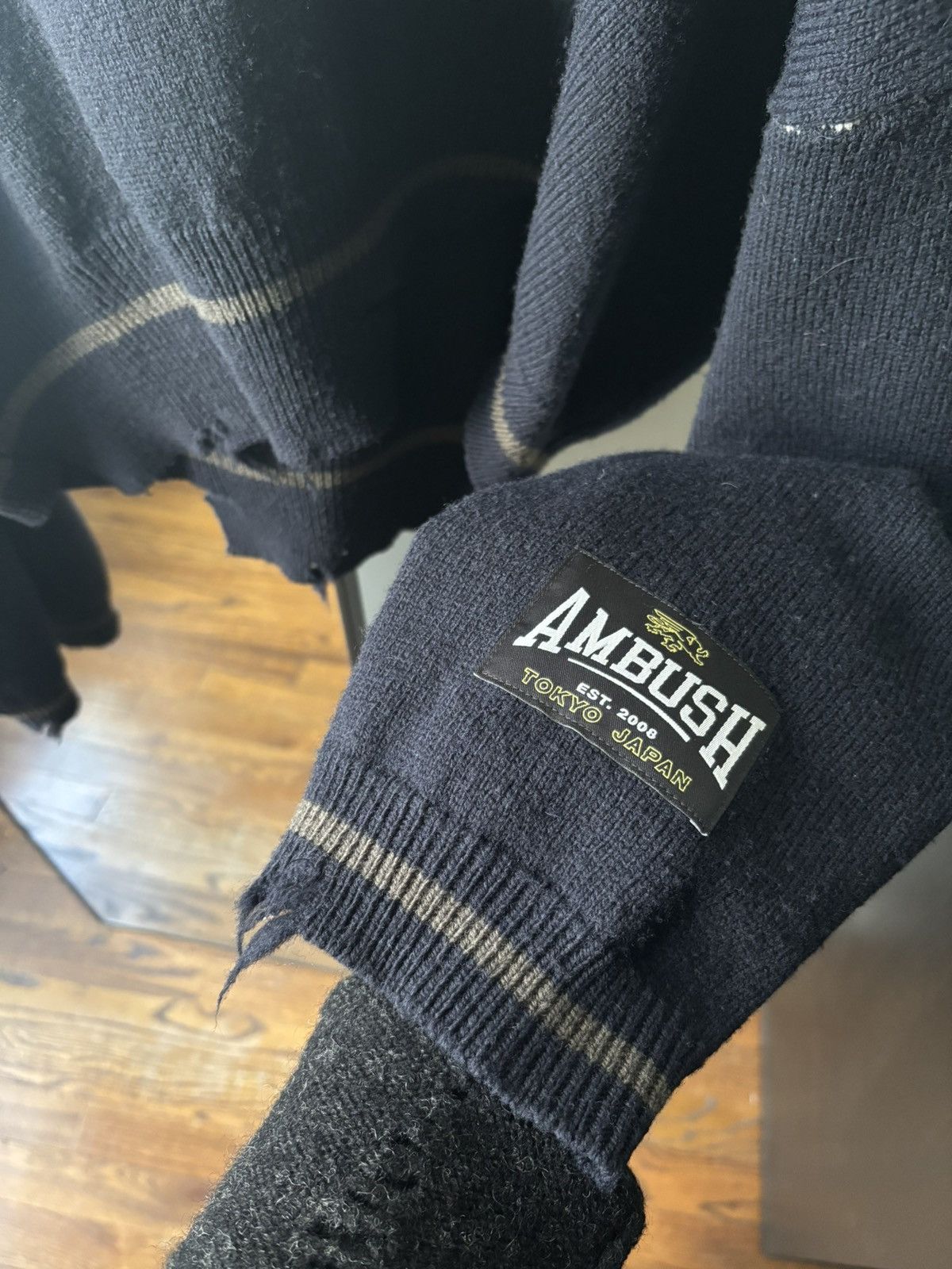 Ambush Design ambush navy dangled sweater Size XS / US 0-2 / IT 36-38 - 3 Thumbnail