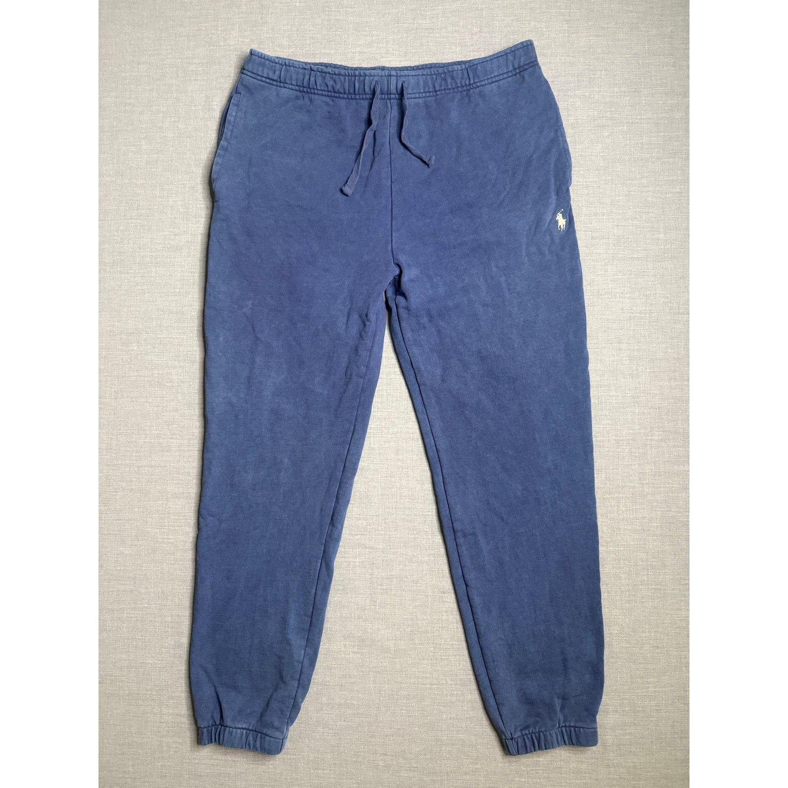 Polo Ralph Lauren Polo Ralph Lauren Blue Jogger Sweatpants Large Size US 35 - 1 Thumbnail