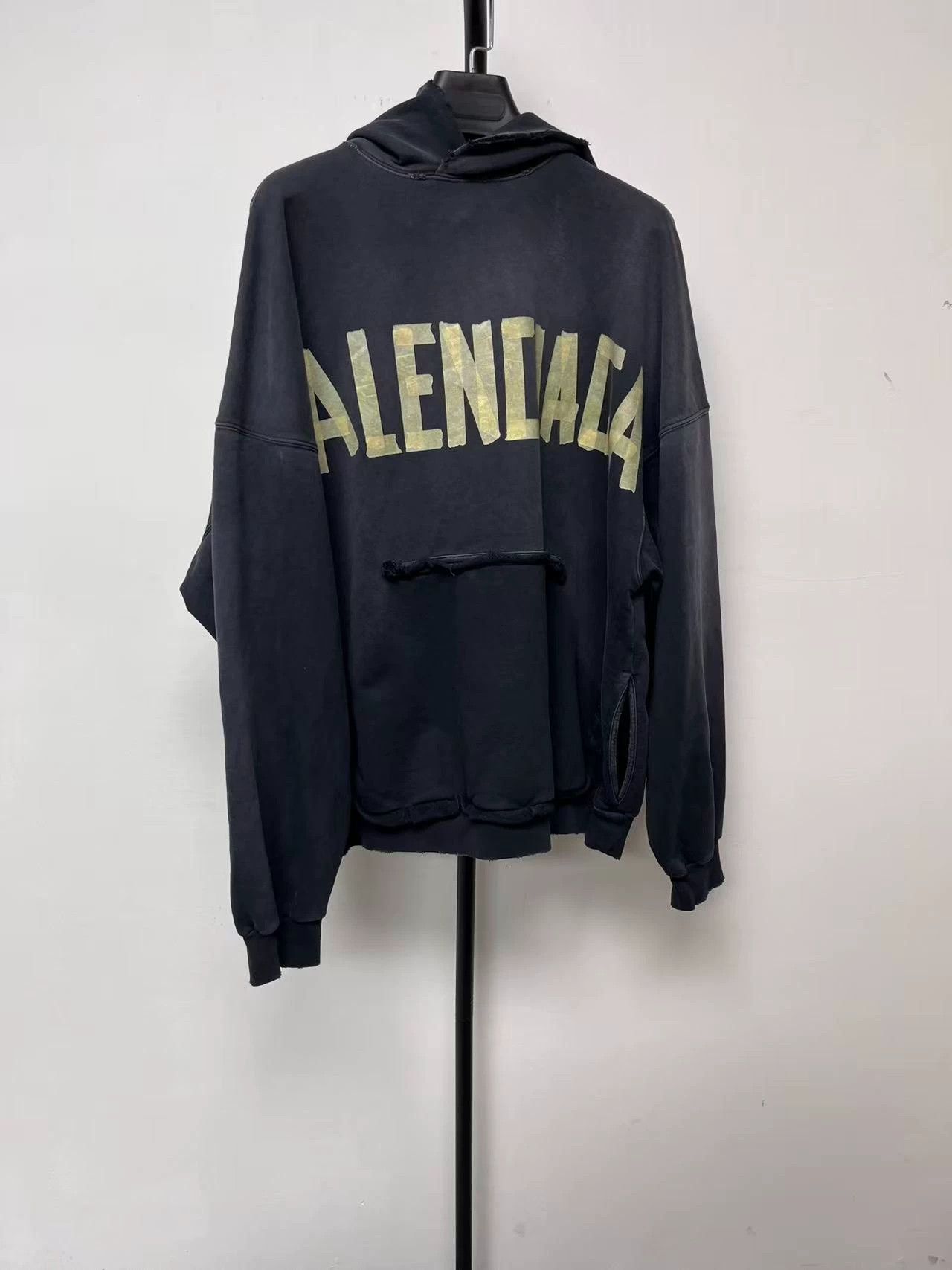 Balenciaga Logo Print Casual Loose Fit Sweatshirt for Men