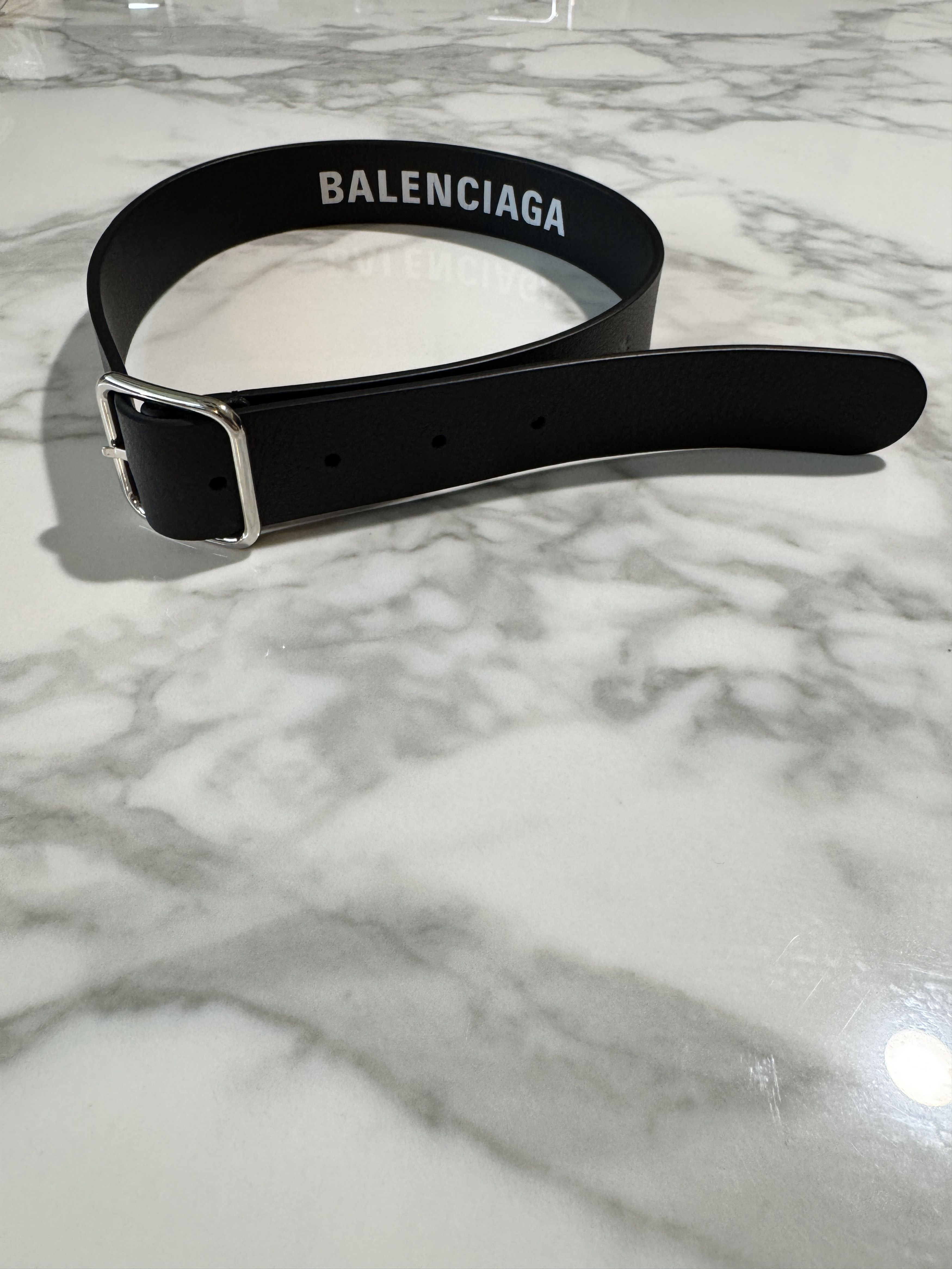 Balenciaga Every day logo belt Size 28 - 1 Thumbnail
