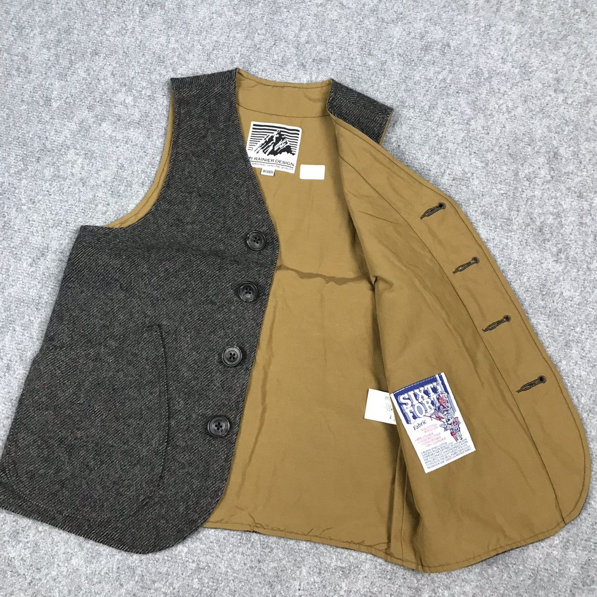 Japanese Brand × Mt. RAINIER DESIGN MT. RAINIER DESIGN WOOL VEST JAPAN DESIGN STYLE Size S / US 4 / IT 40 - 7 Thumbnail