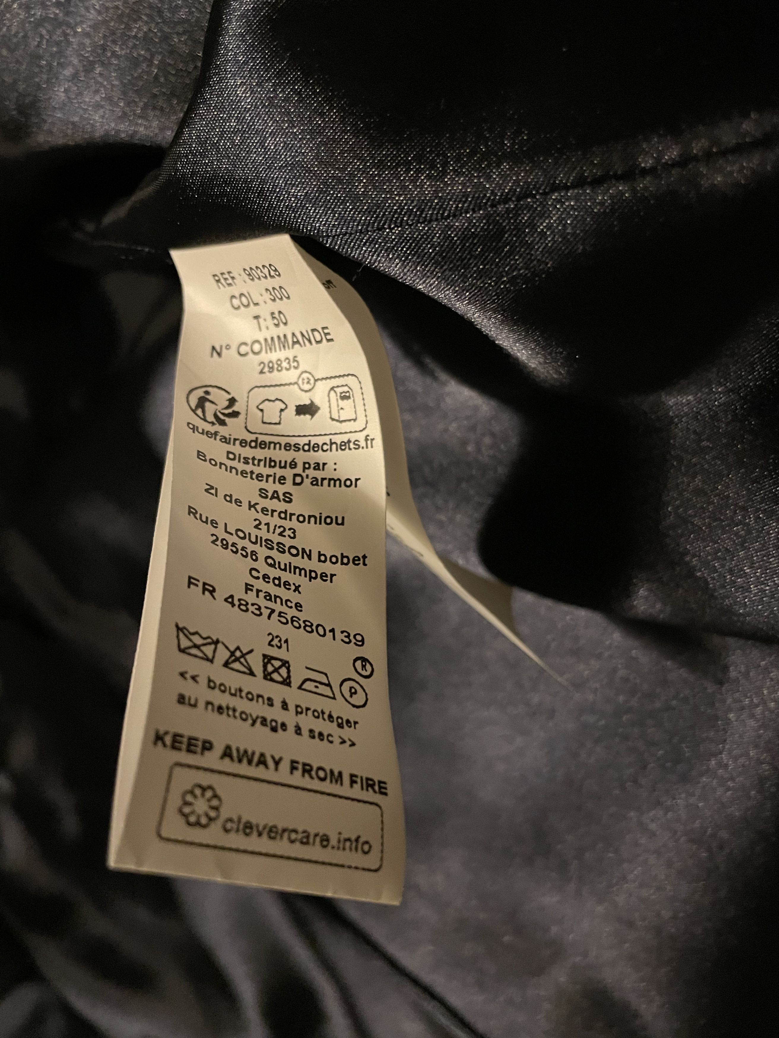 Armor-Lux Kermor Wool Peacoat Navy Le Caban Size US M / EU 48-50 / 2 - 5 Thumbnail