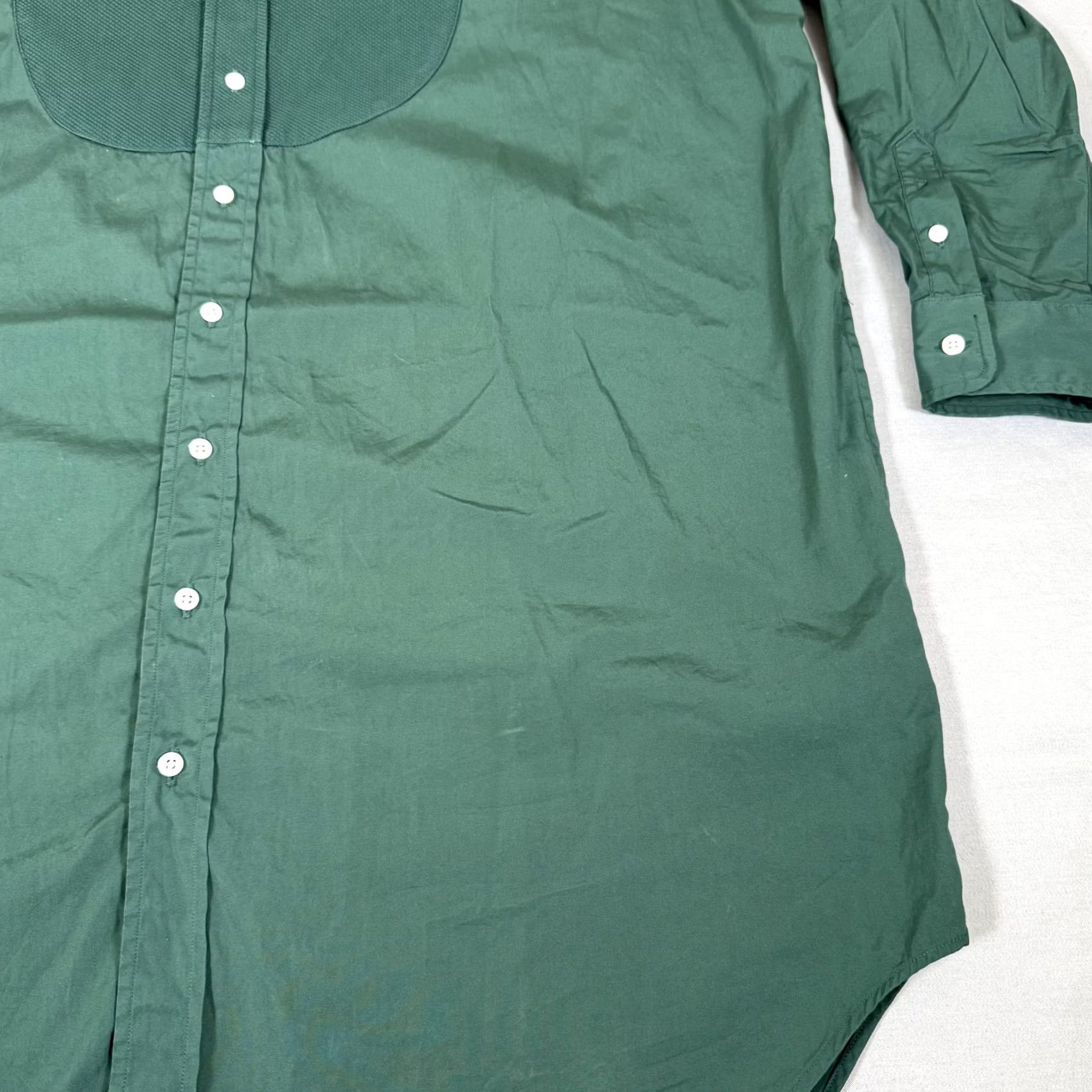 Frank & Eileen Frank Eileen Shirt Dress Womens S Green Tory Button Up Top Cotton Dress Length Short Size S / US 4 / IT 40 - 3 Thumbnail