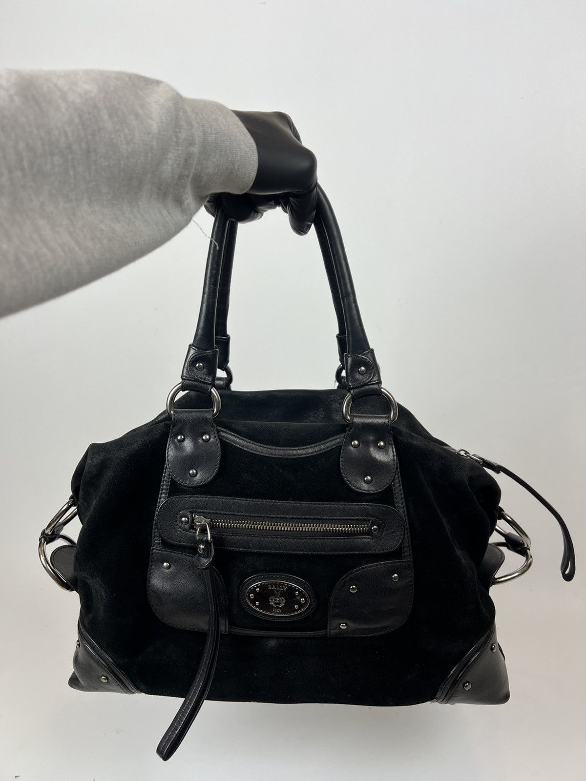 Bally Vintage Bally suede leather Bag Size ONE SIZE - 21 Thumbnail