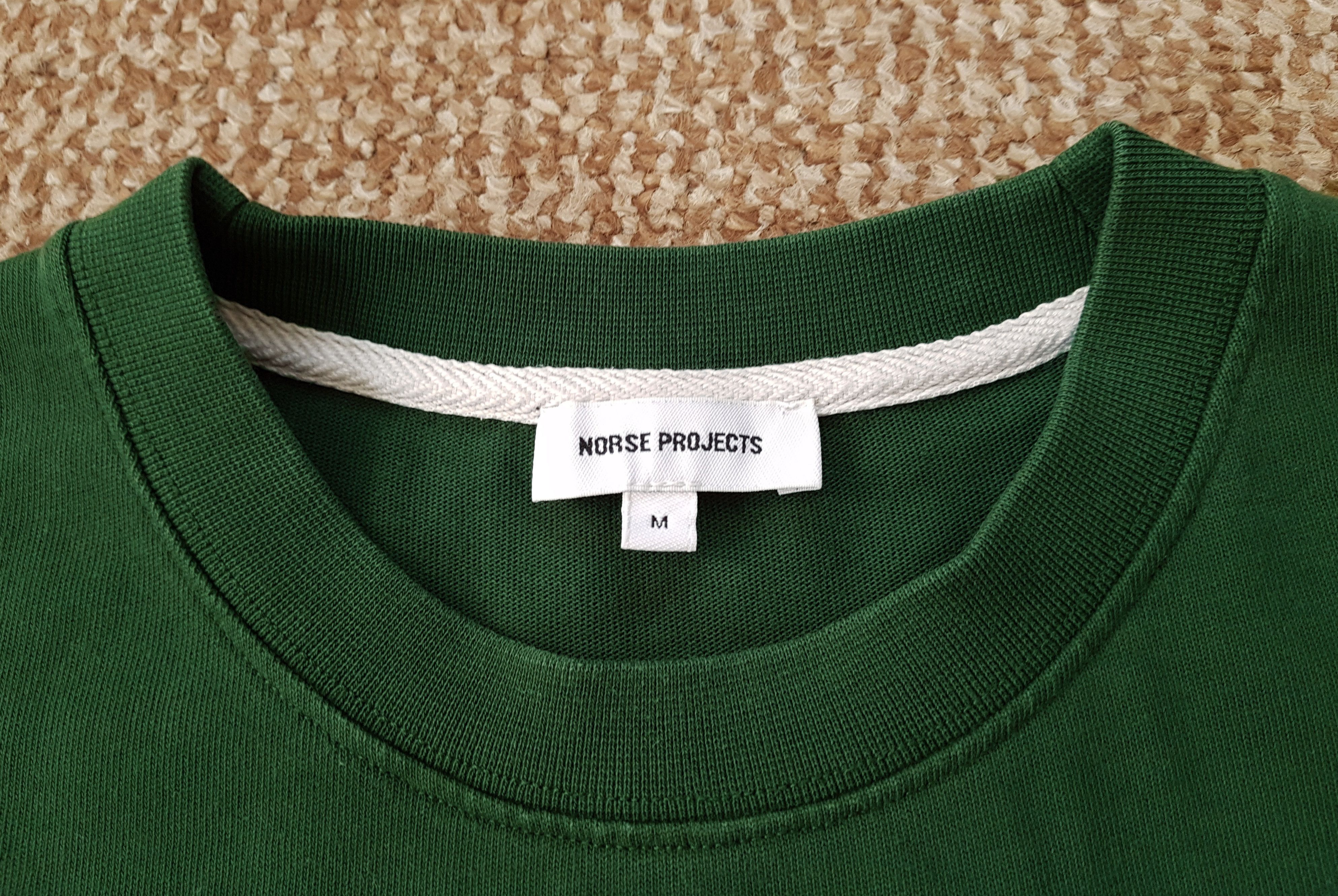 Norse Projects Norse Projects Johannes Chain Stitch Logo Tee T Shirt Size US S / EU 44-46 / 1 - 6 Thumbnail