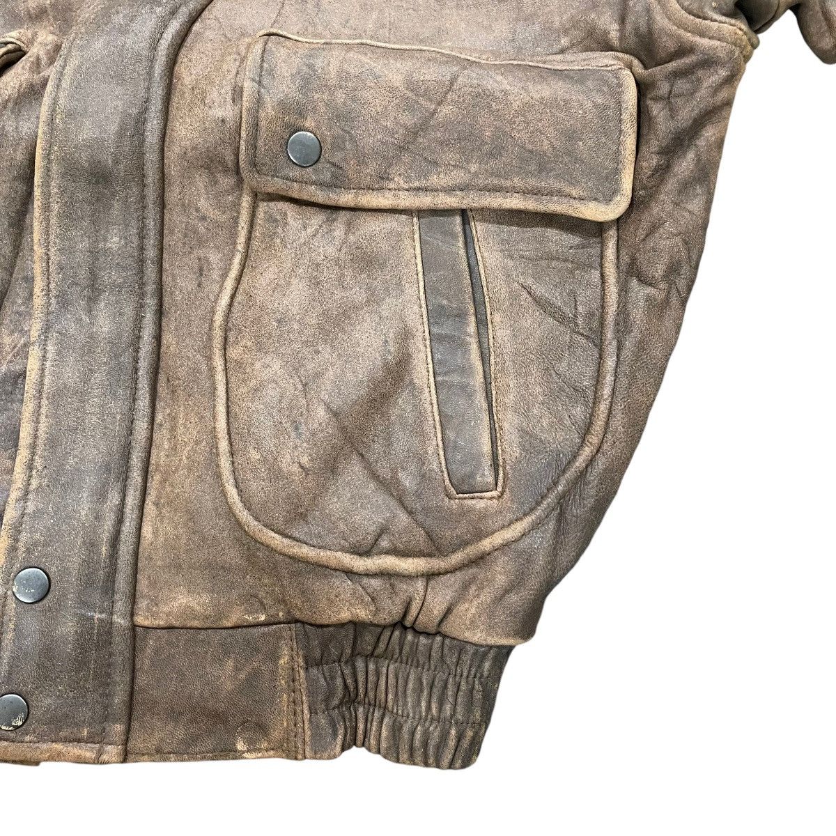 Avirex Vtg 80s Type G-1 US Army Air Force Leather Bomber Jacket Size US M / EU 48-50 / 2 - 8 Thumbnail