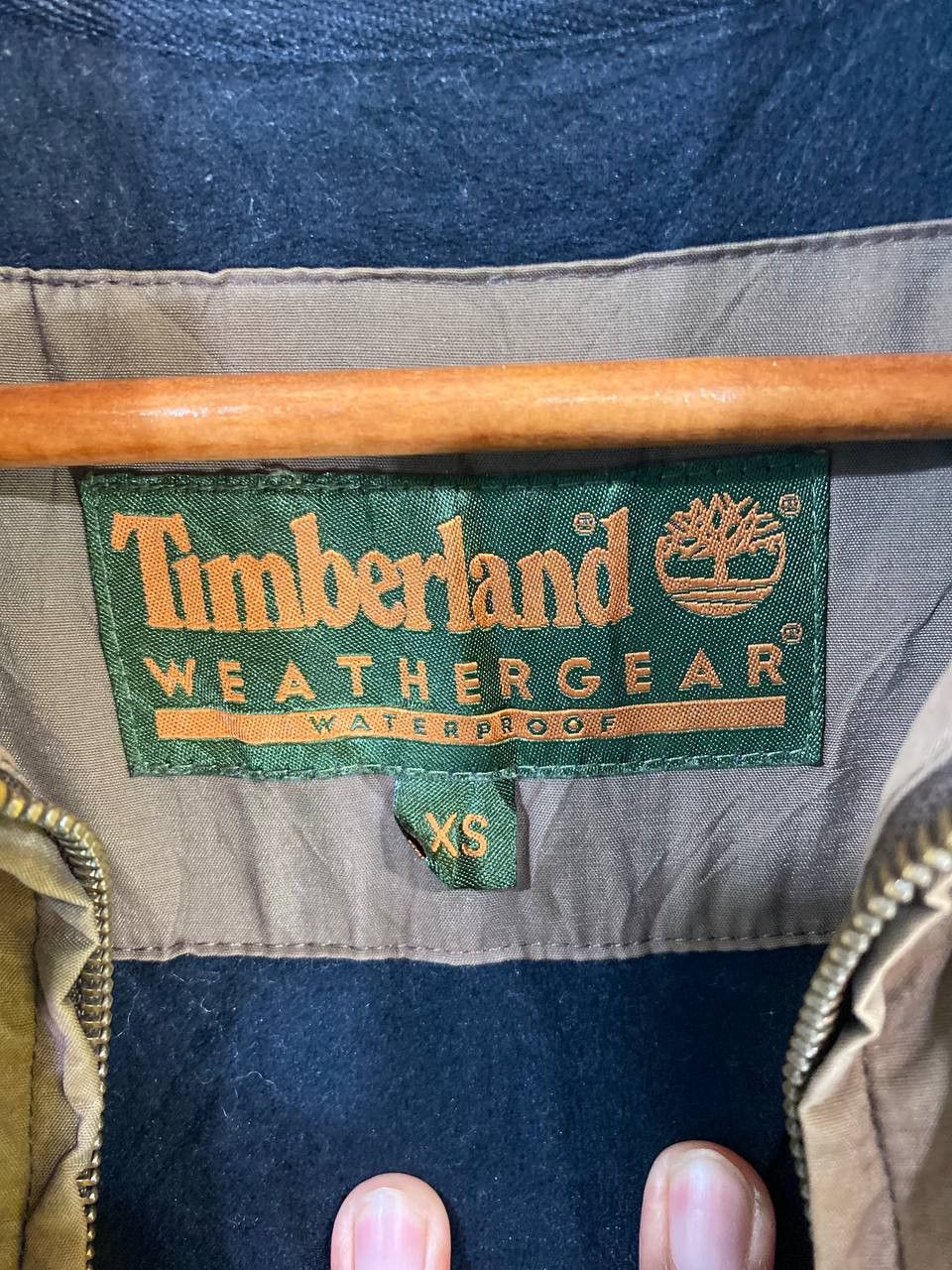 Timberland timberland wheater gear jacket leather collar nice design Size US XS / EU 42 / 0 - 4 Thumbnail