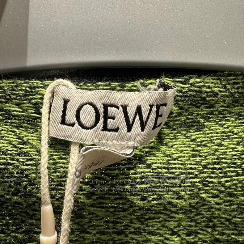 Loewe Loewe Logo Printed Long Sleeve Polo Shirt Size XS / US 0-2 / IT 36-38 - 3 Thumbnail