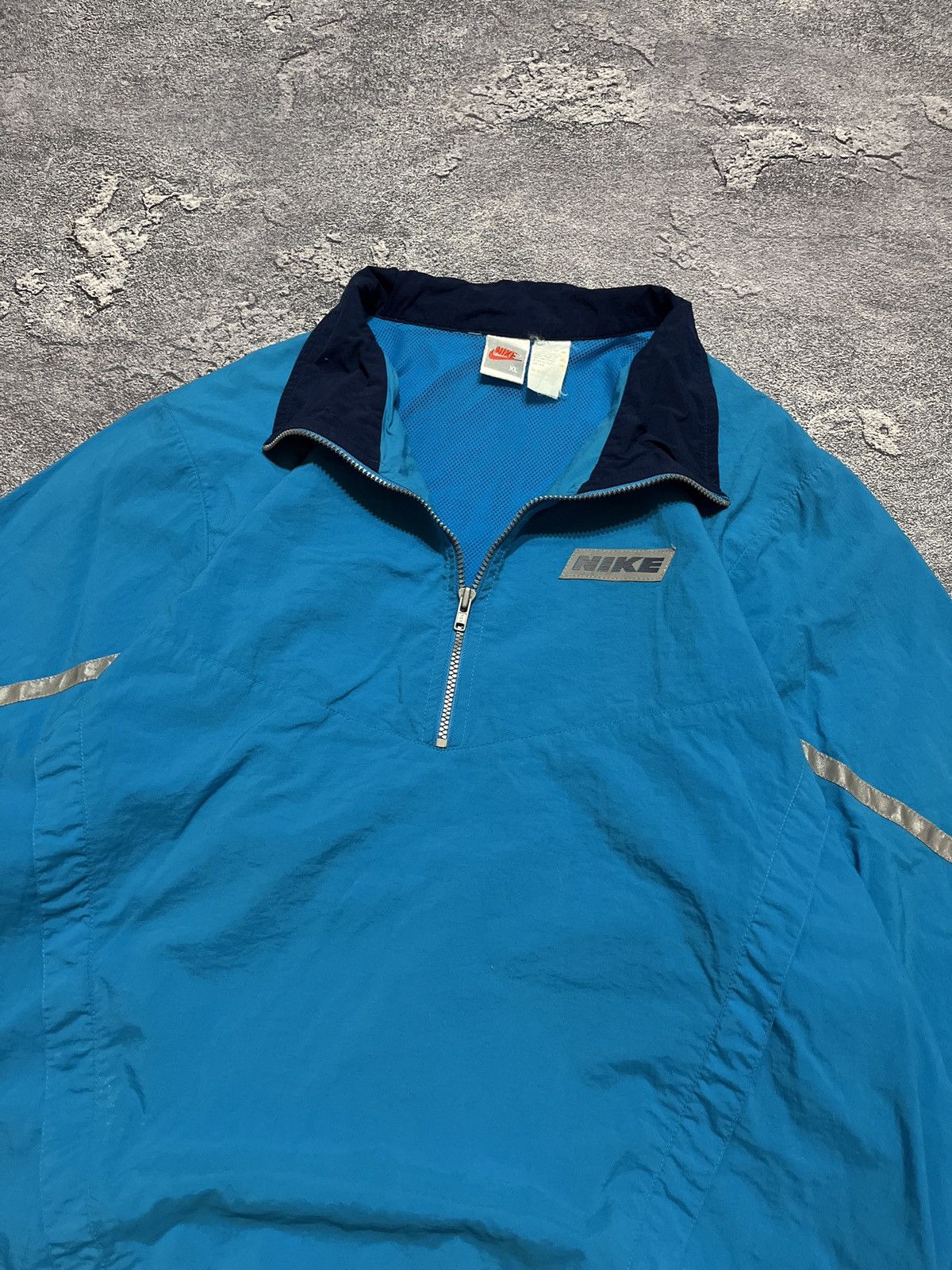 Nike × Nike ACG × Vintage Vintage Nike Nylon Anorak Jacket Reflective Size US XL / EU 56 / 4 - 2 Thumbnail