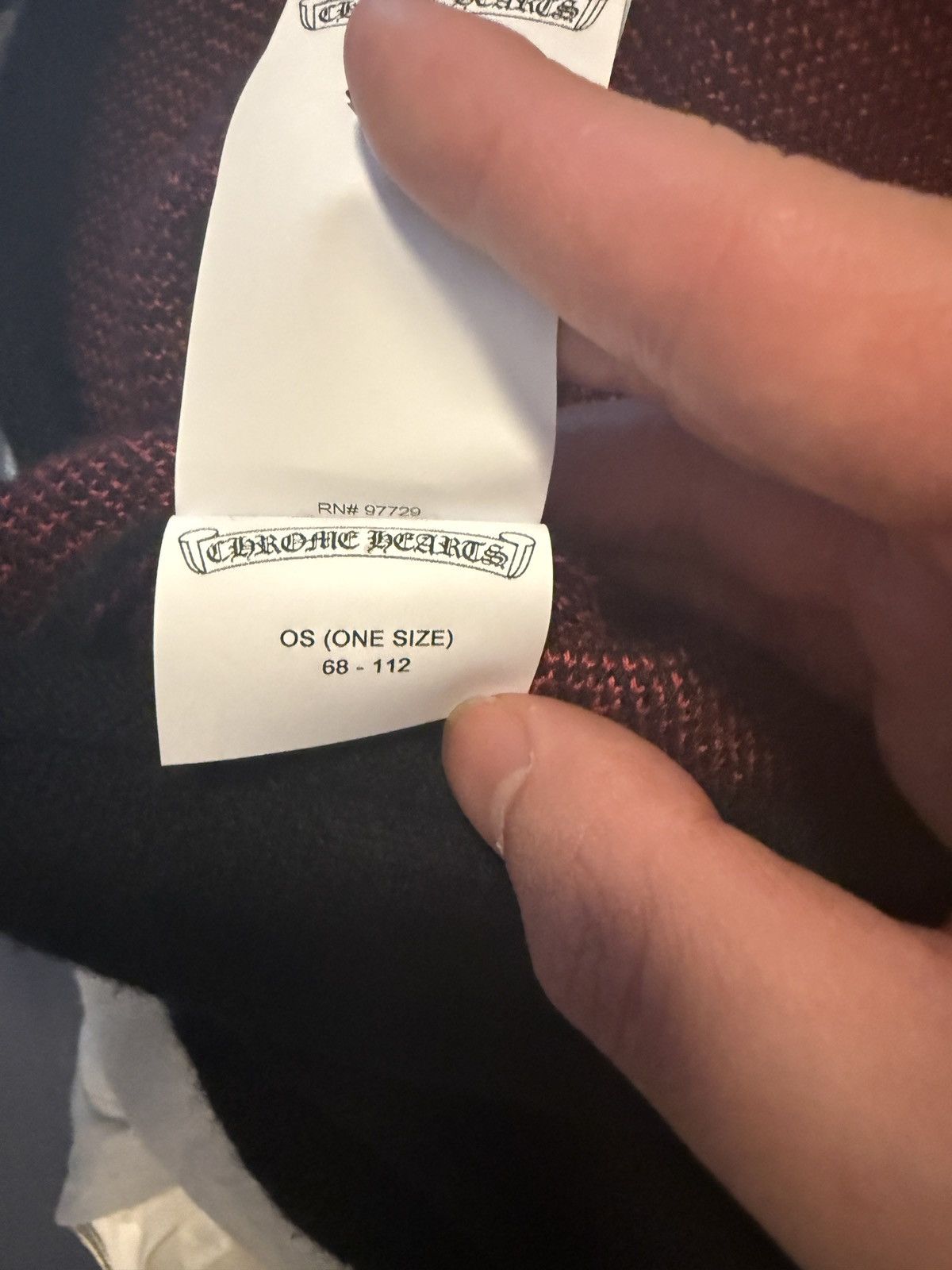Chrome Hearts Kashmir sweater Size US XL / EU 56 / 4 - 4 Thumbnail