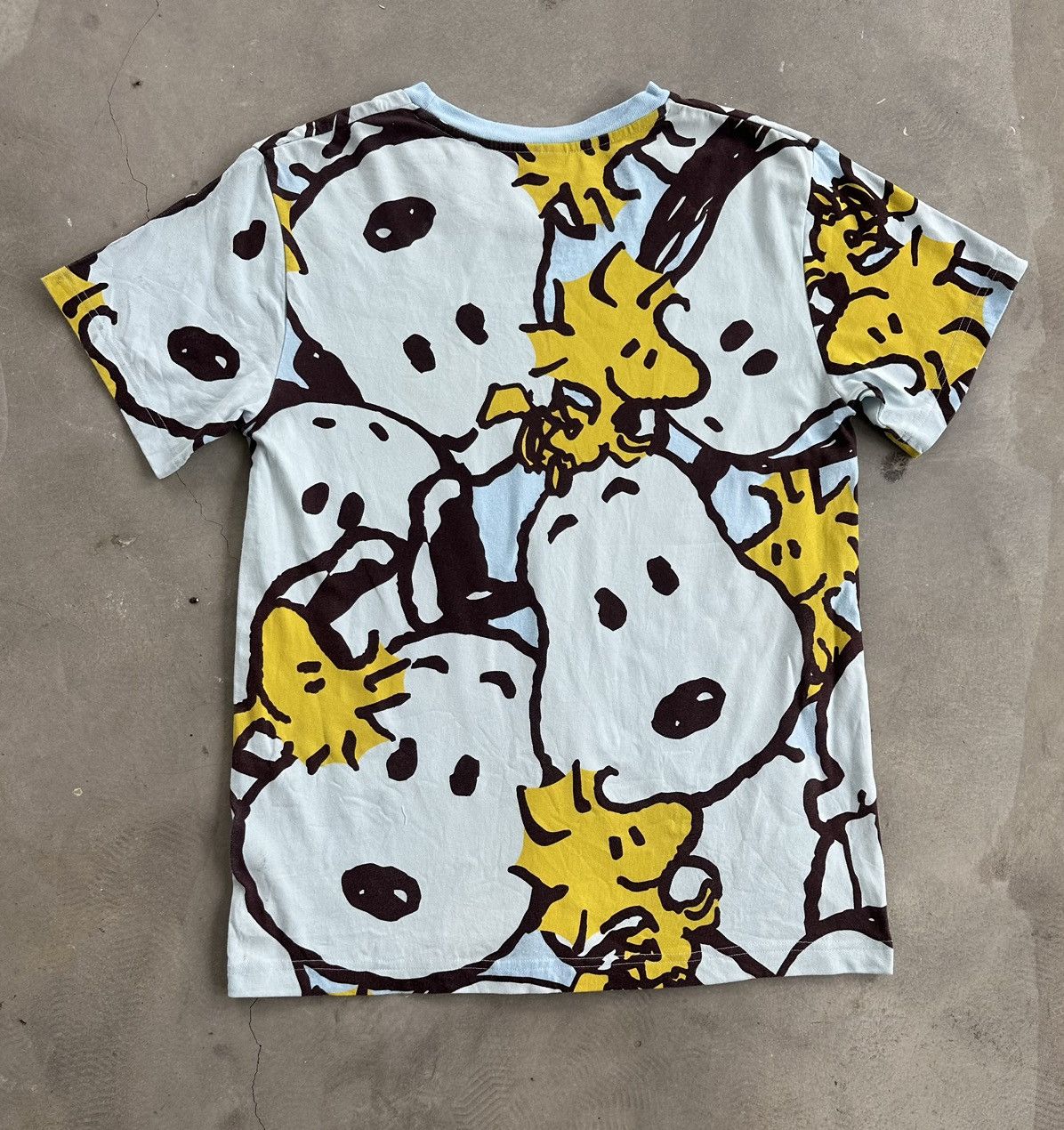 Japanese Brand × Universal Studios × Vintage VINTAGE SNOOPY OVERPRINT TEE Size US M / EU 48-50 / 2 - 6 Thumbnail