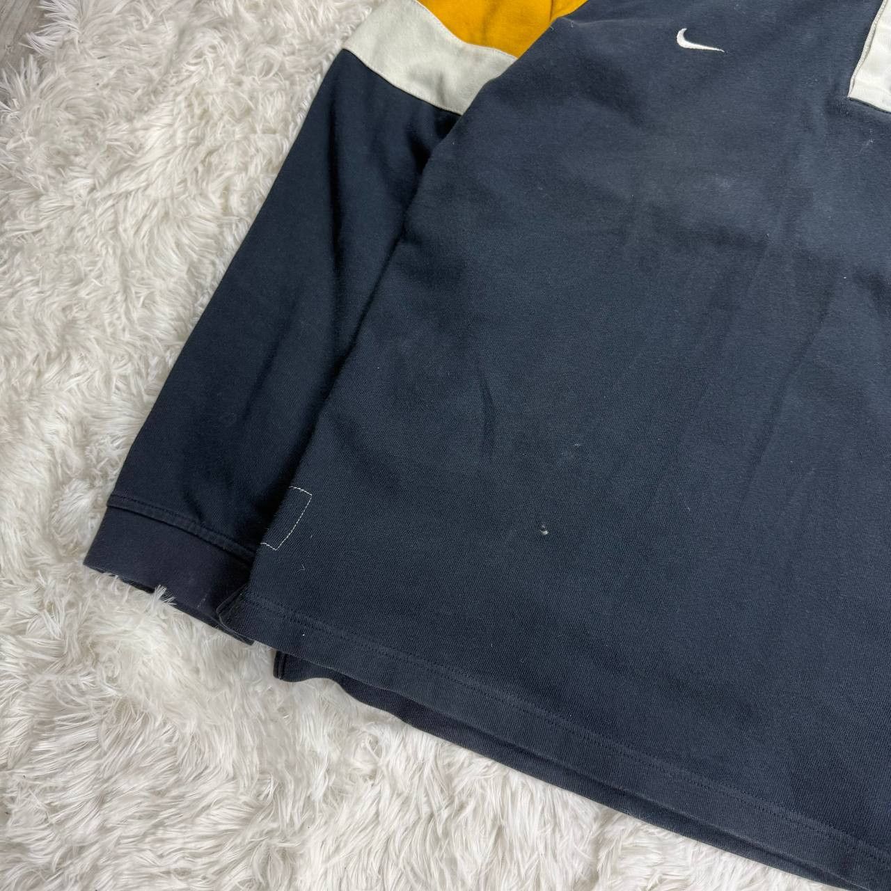 Nike Vintage Nike Sweatshirt Rugby Y2K Size US L / EU 52-54 / 3 - 6 Thumbnail