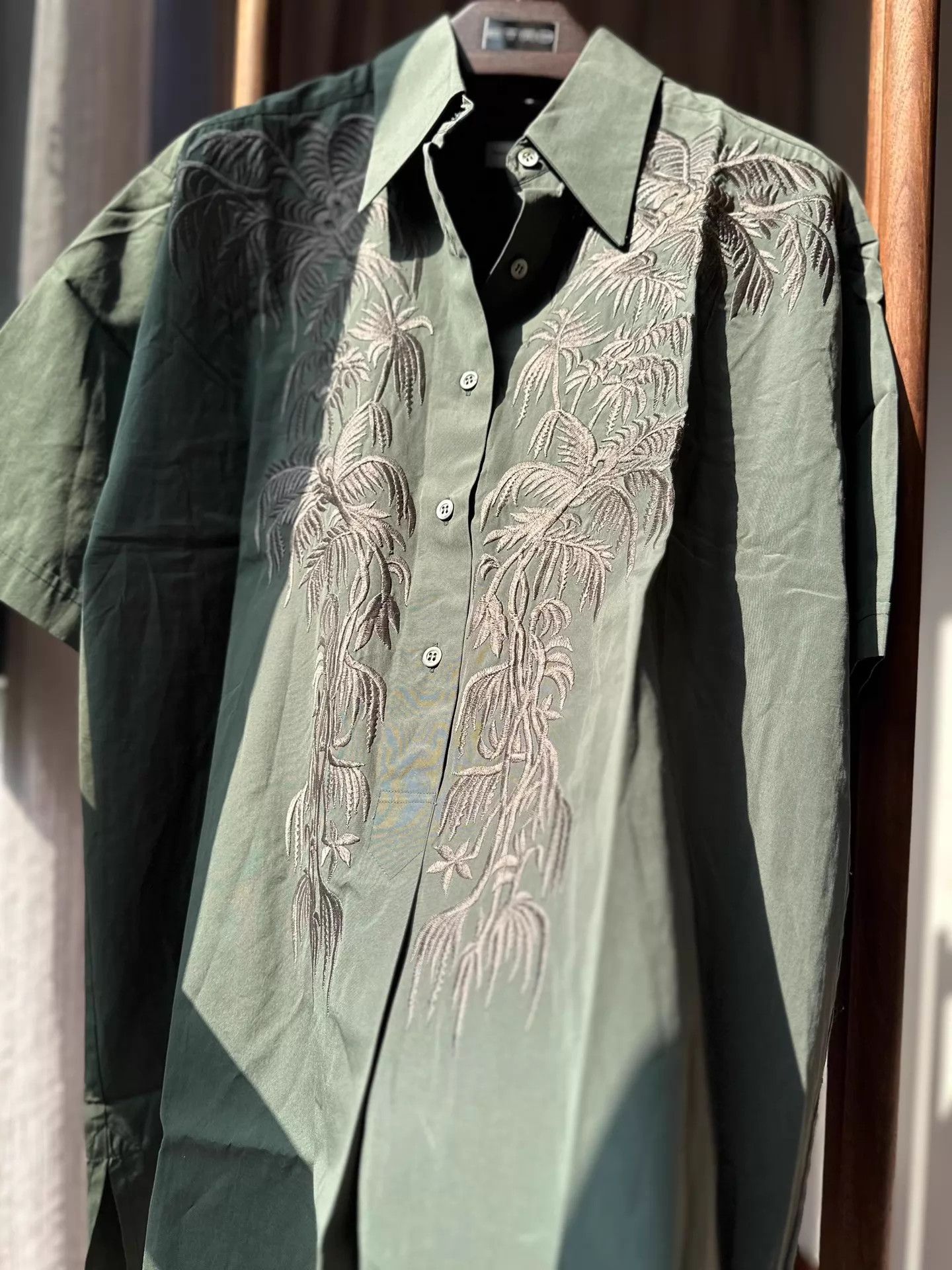 Dries Van Noten Dries Van Noten Embroidered Logo Shirt S Size S / US 4 / IT 40 - 6 Thumbnail