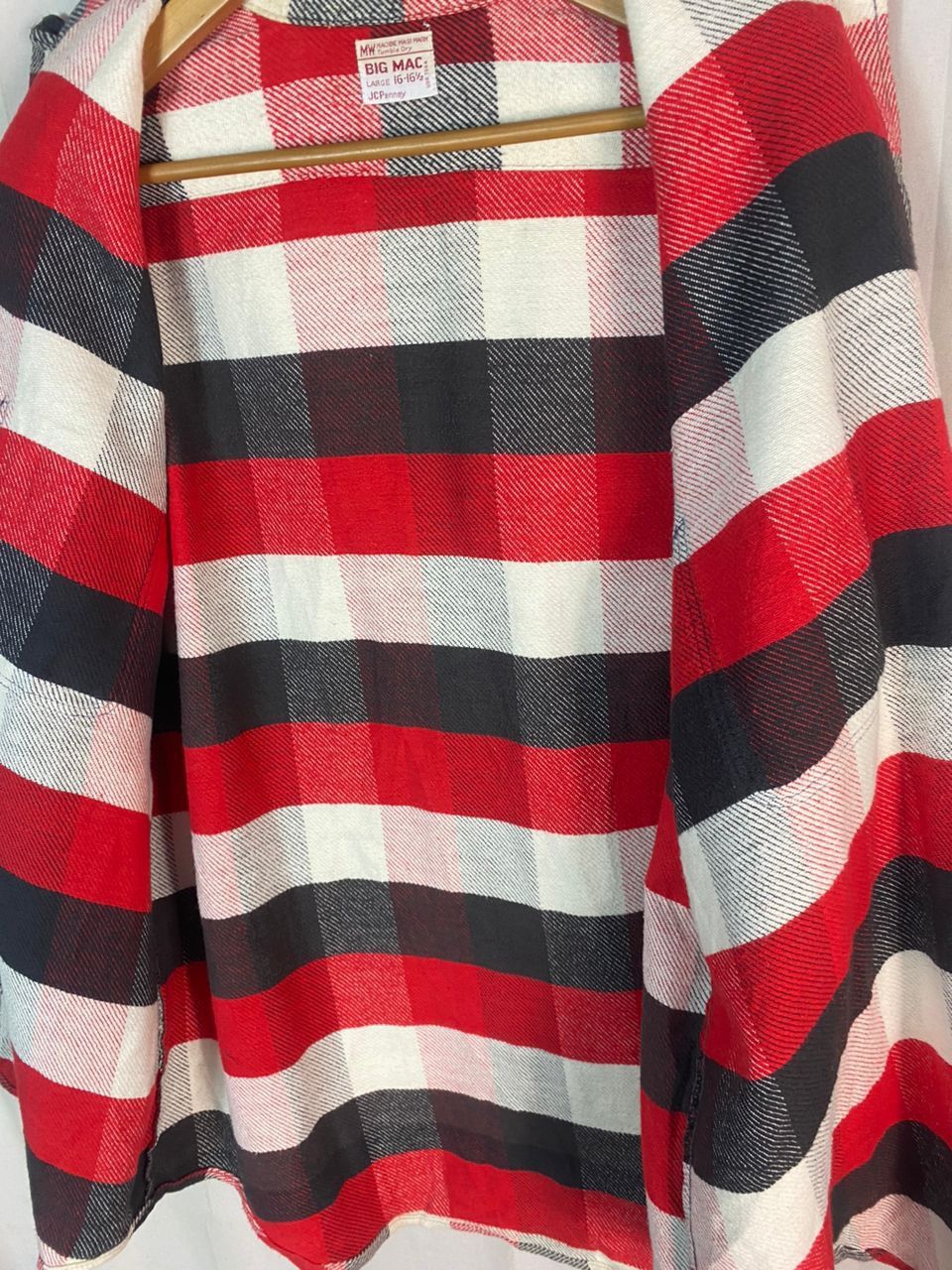 Big Mac × Flannel Vintage big mac jc penney button up flannel shirt Size US L / EU 52-54 / 3 - 13 Thumbnail