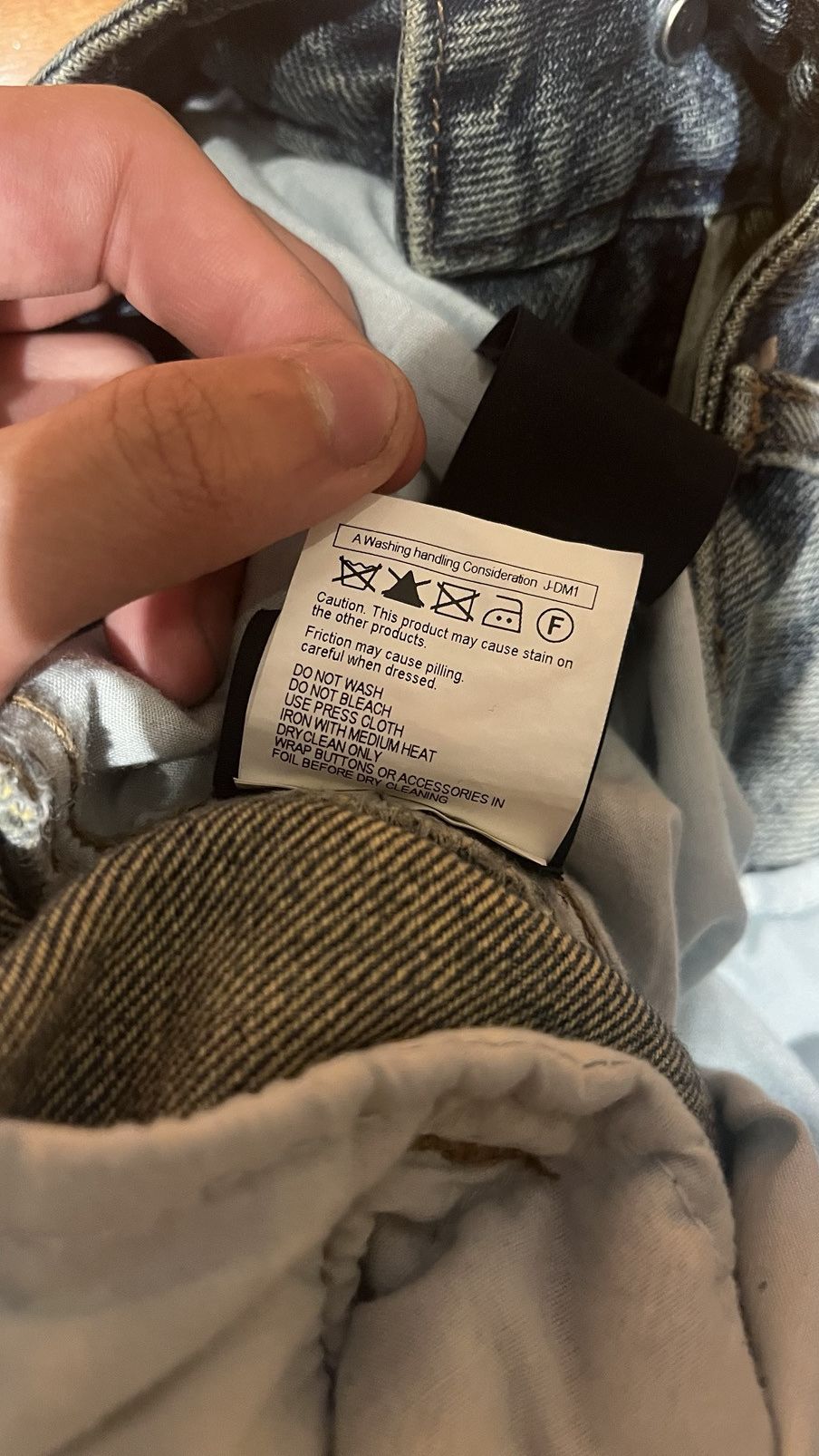 Juun.J JUUN.J WIDE LEGGED WASH DENIM Size US 30 / EU 46 - 4 Thumbnail