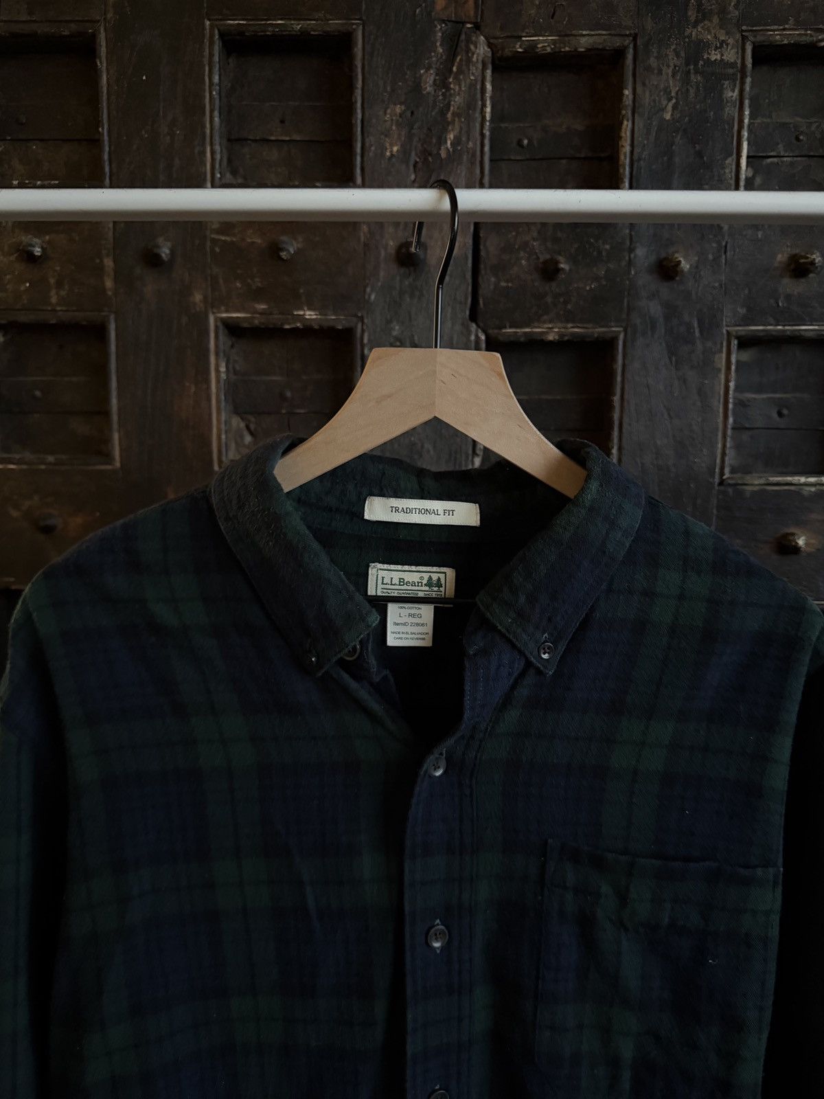 L.L. Bean L.L. Bean blackwatch flannel (L) Size US L / EU 52-54 / 3 - 2 Thumbnail
