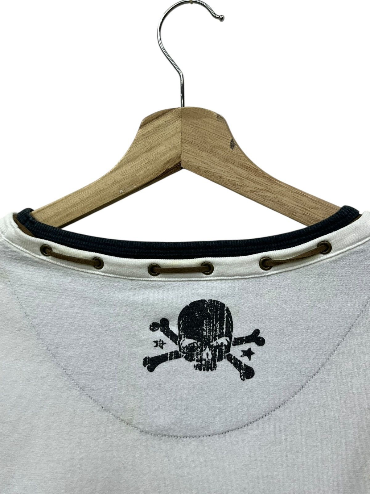 Haven Vintage Strange Heaven LGB Vibe Punk Skull Poem Lace-Up LS Size US S / EU 44-46 / 1 - 5 Thumbnail