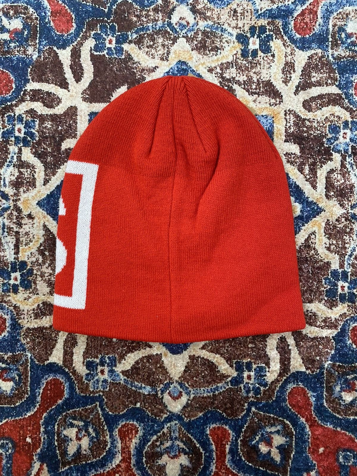 Stussy Stussy Ss Link Skull Cap Beanie - Red Size ONE SIZE - 3 Thumbnail