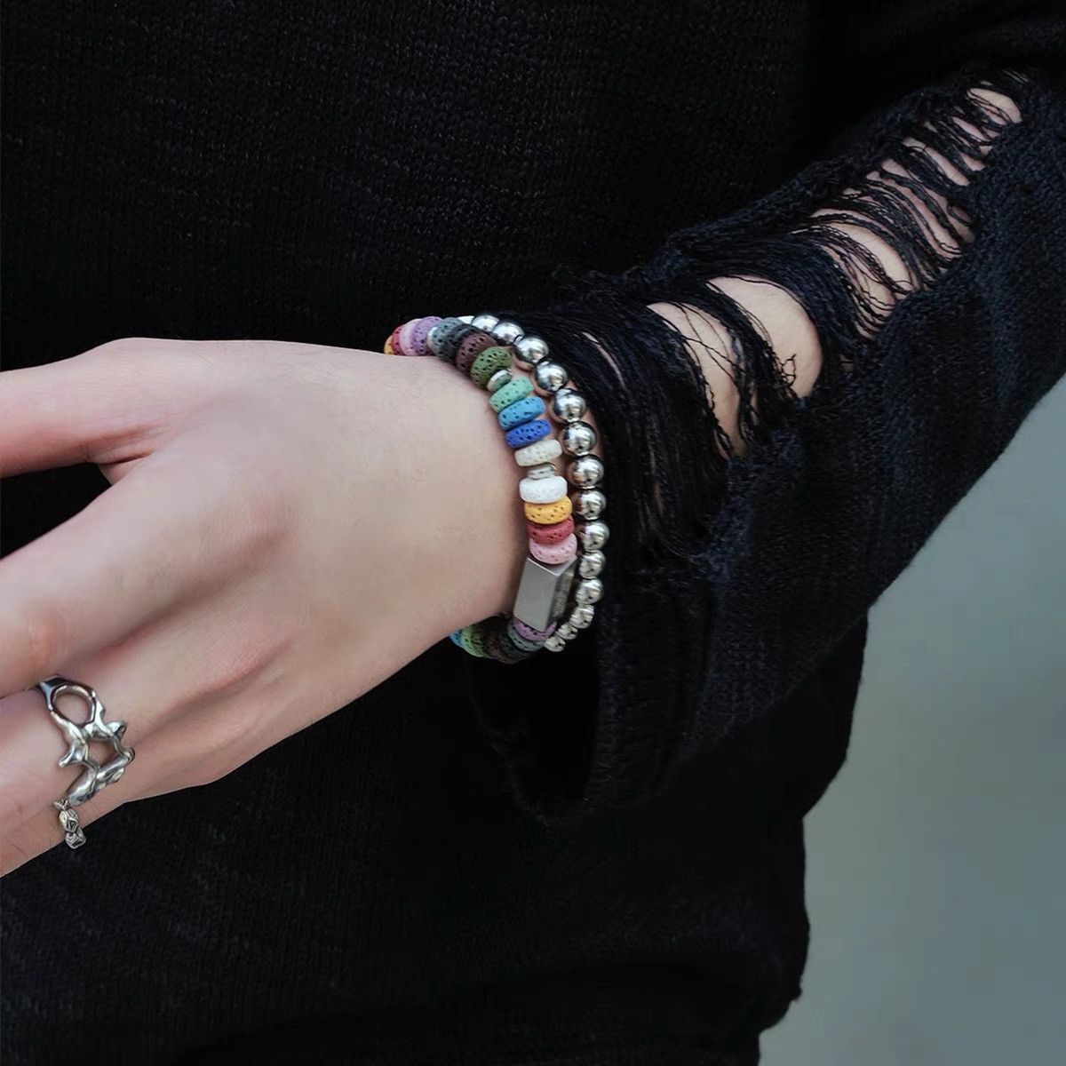 Designer × Jewelry Retro punk bracelet Size ONE SIZE - 2 Thumbnail