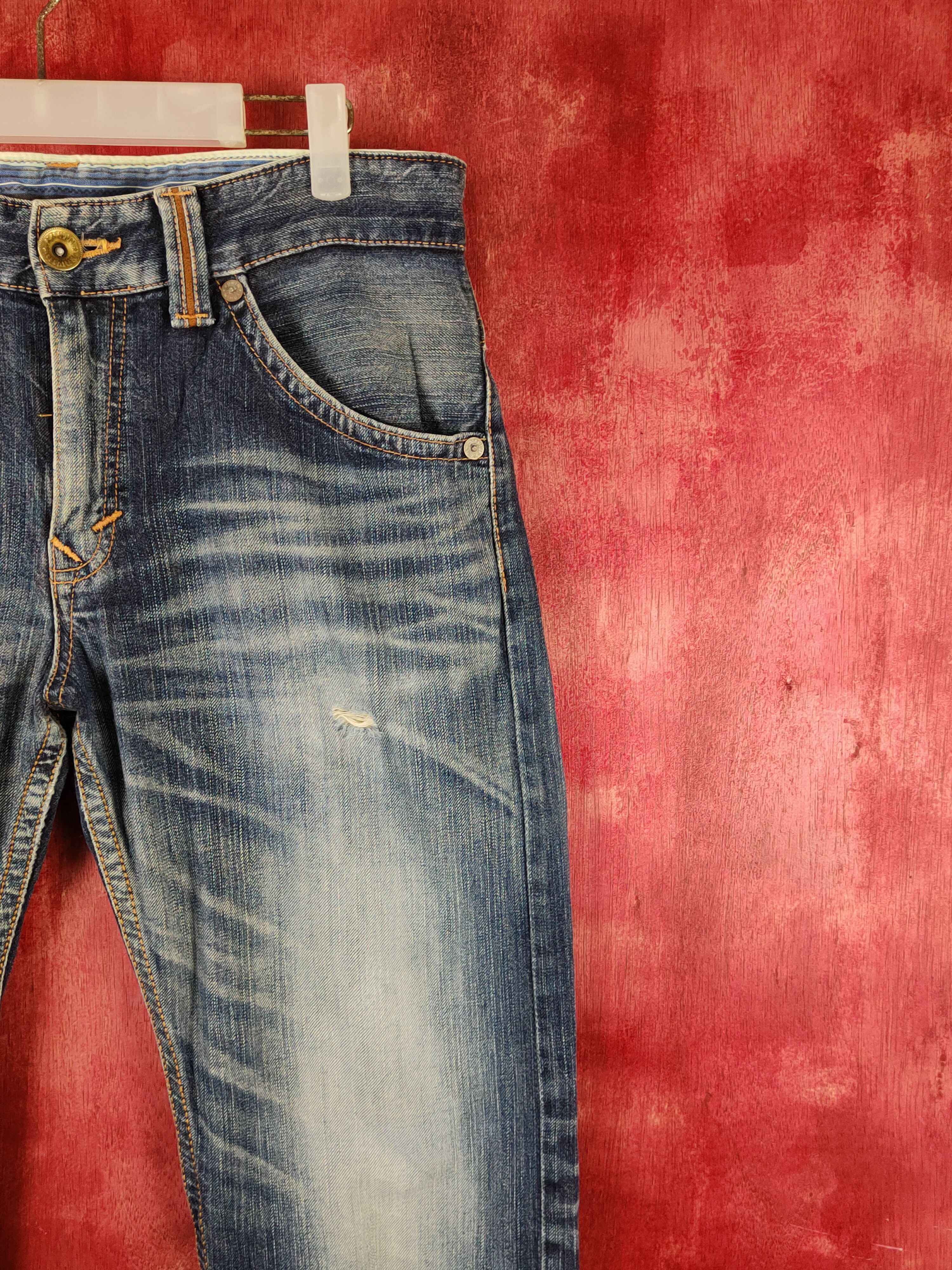 Edwin Edwin exclusive vintage Distressed Ripped denim Jeans #S2247 Size US 31 - 5 Thumbnail