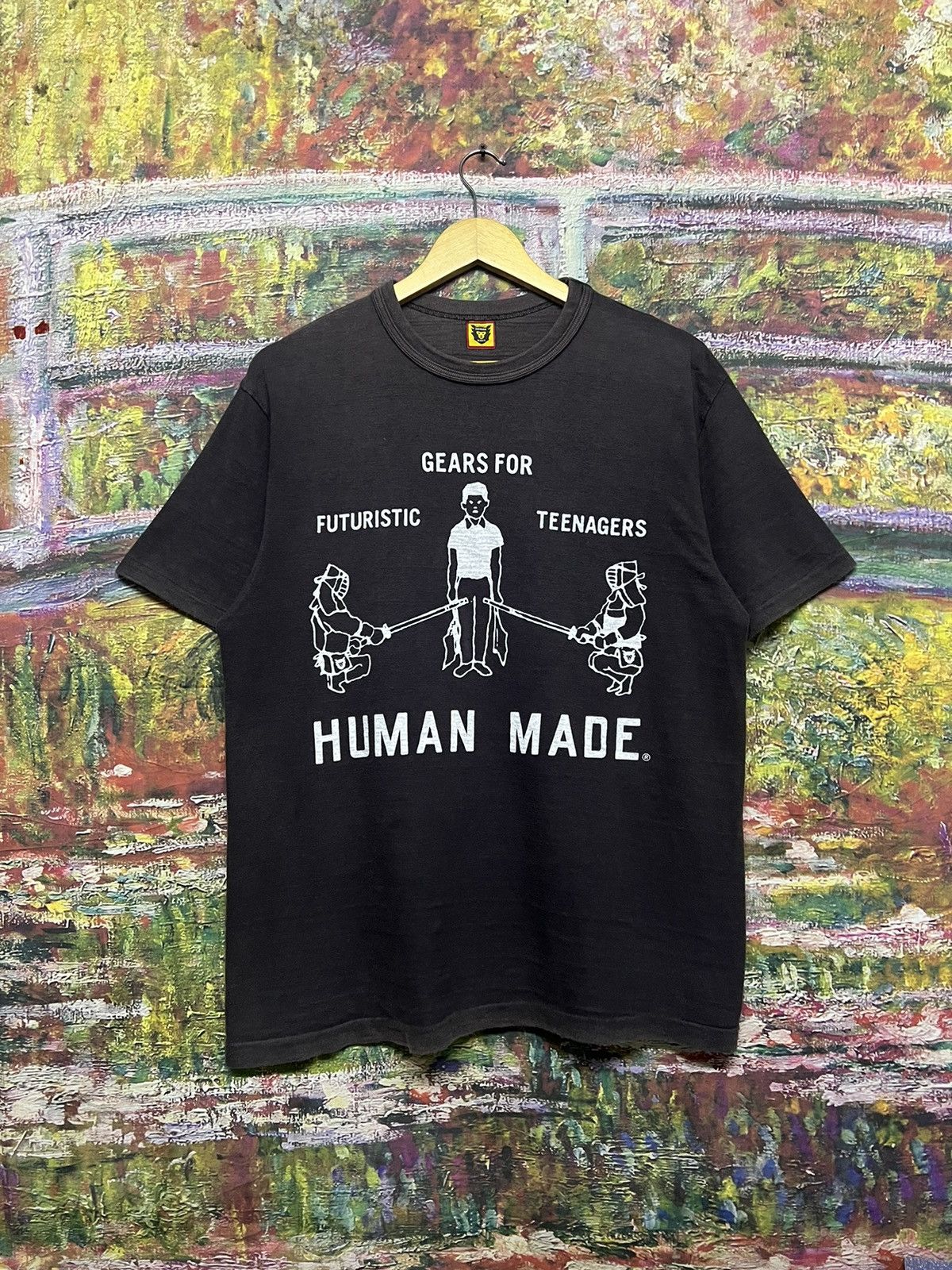 image of Human Made Tee in Otter, Men's (Size Large)