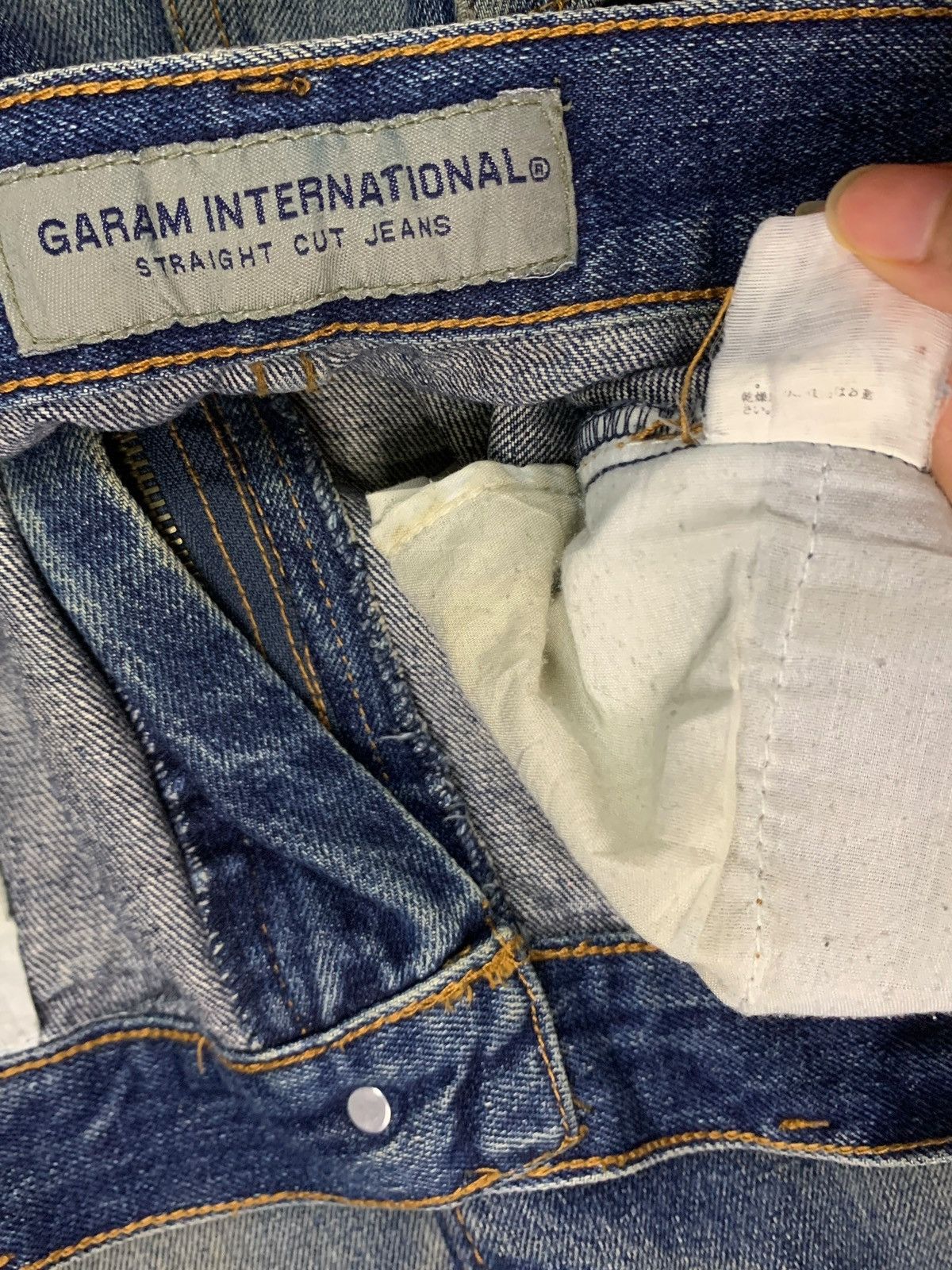 Japanese Brand Vintage Japanese Brand Mud Wash Distressed Baggy Jeans Size US 35 - 9 Thumbnail