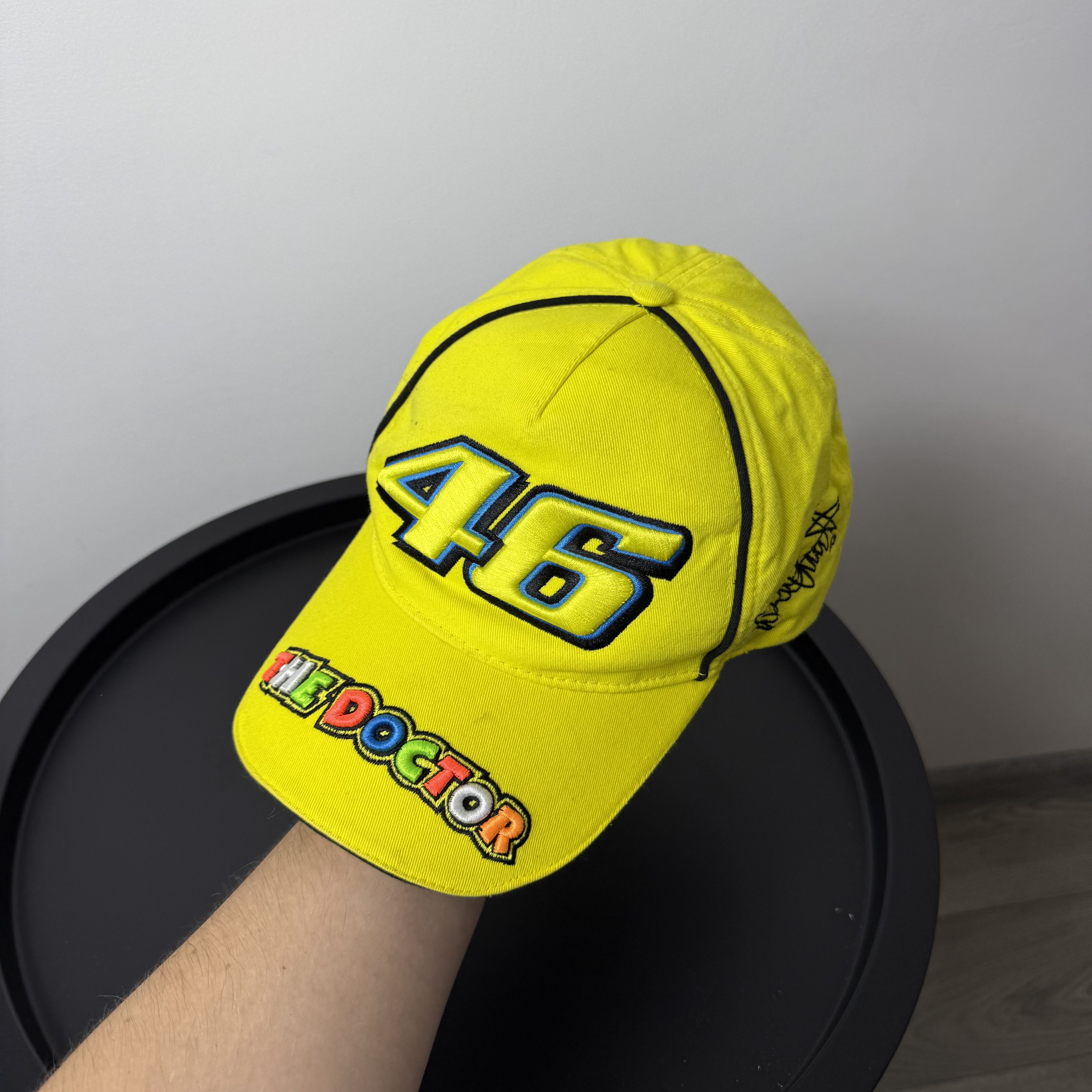 Vintage 46 The Doctor Valentino Rossi Racing Yellow Baseball Cap Hat Size ONE SIZE - 1 Thumbnail