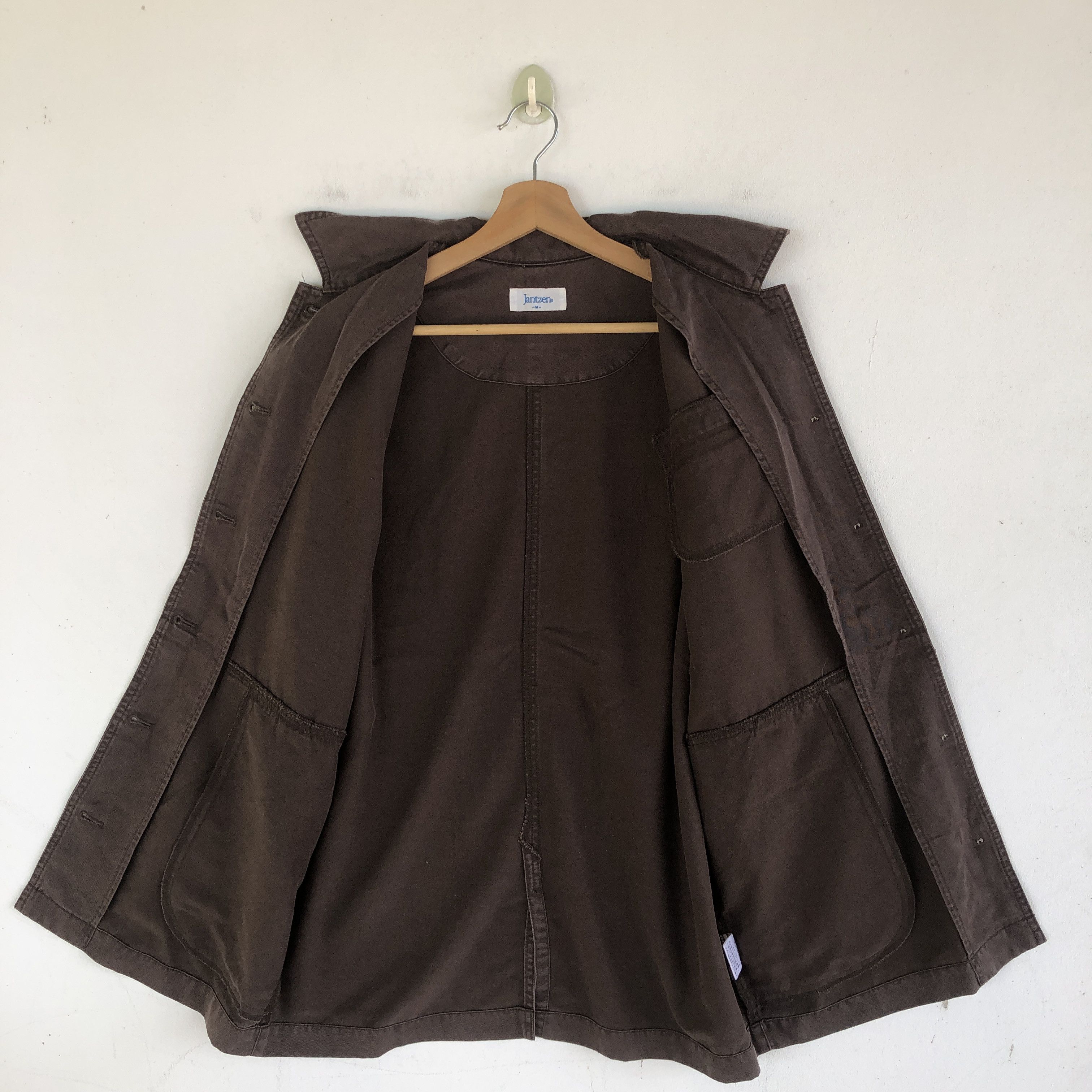 Japanese Brand Vintage Jantzen Chore Jacket Workers Multi Pocket Jackets Size US M / EU 48-50 / 2 - 6 Thumbnail