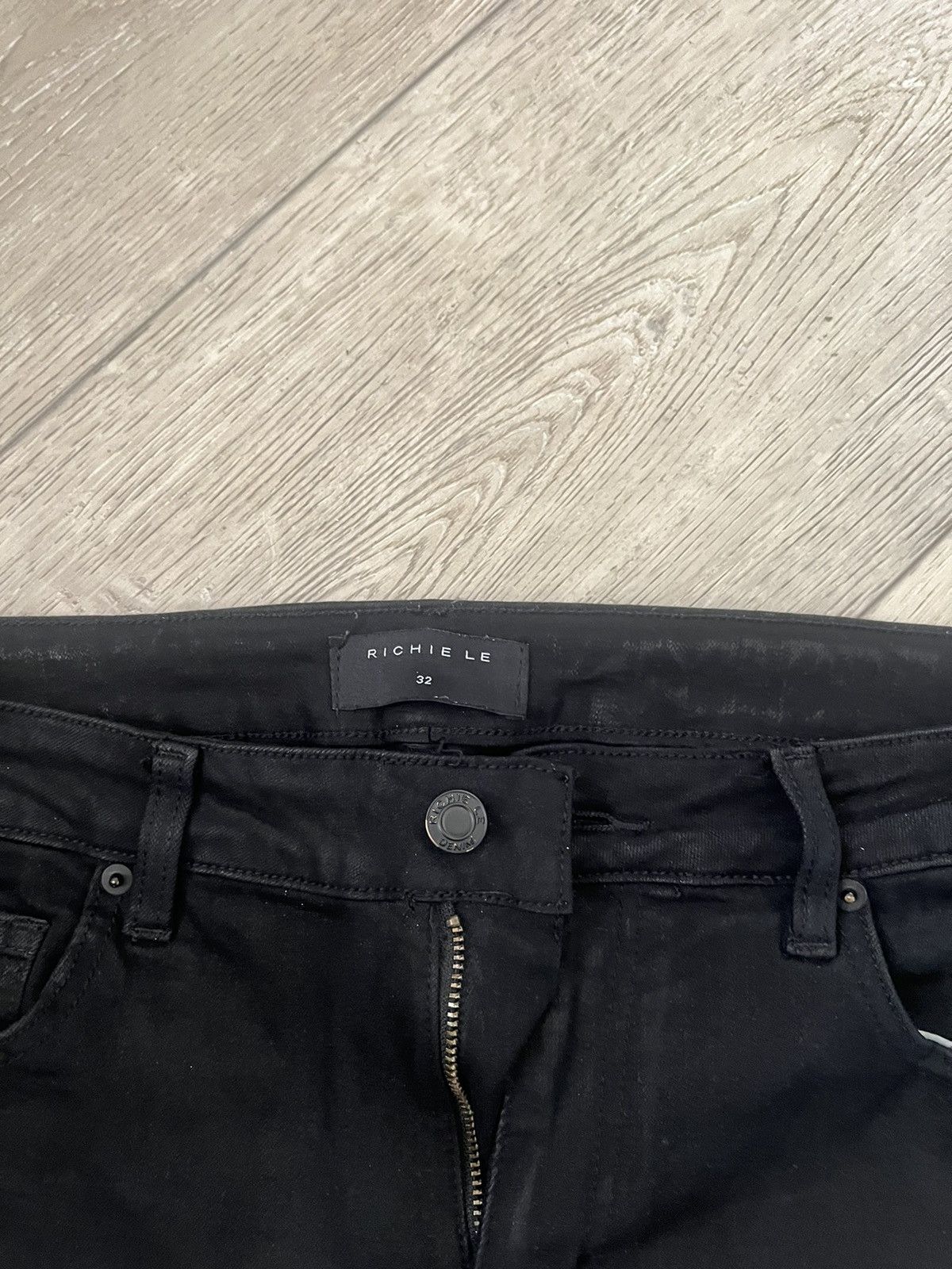Richie Le Collection Richie Le Collection Waxed Denim Size US 32 / EU 48 - 4 Thumbnail