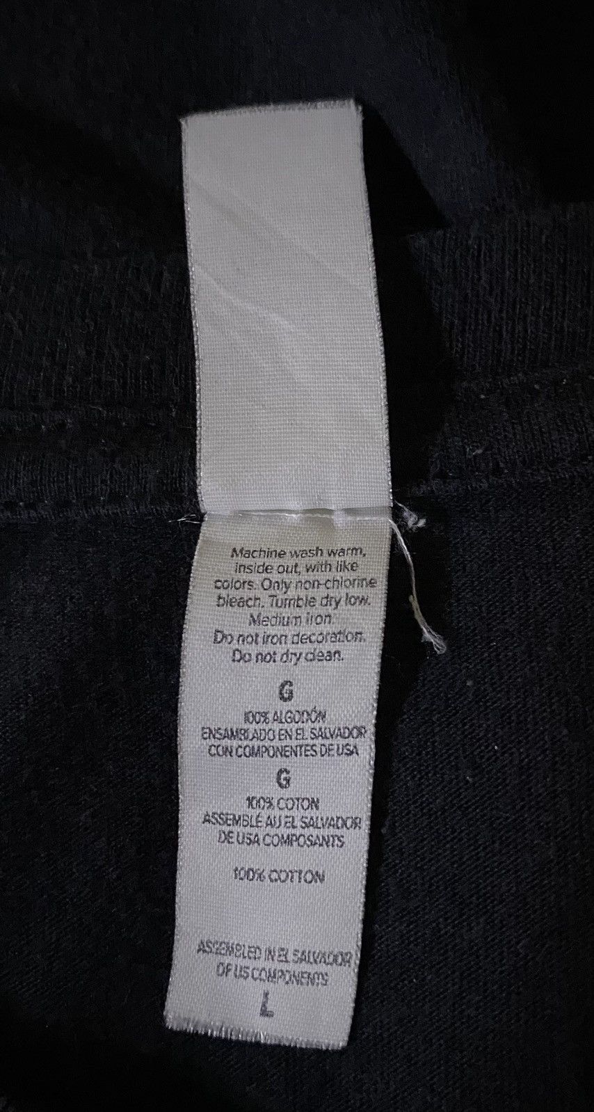 Japanese Brand × Vintage I Stopped The Blight Poem Affliction Style Size US L / EU 52-54 / 3 - 5 Thumbnail