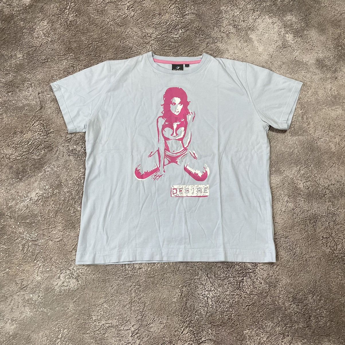 Vintage Vintage Y2K ADULT “ SEXY GIRL PORNO DESIRE “ FUNNY BuyTee Size US XL / EU 56 / 4 - 2 Thumbnail