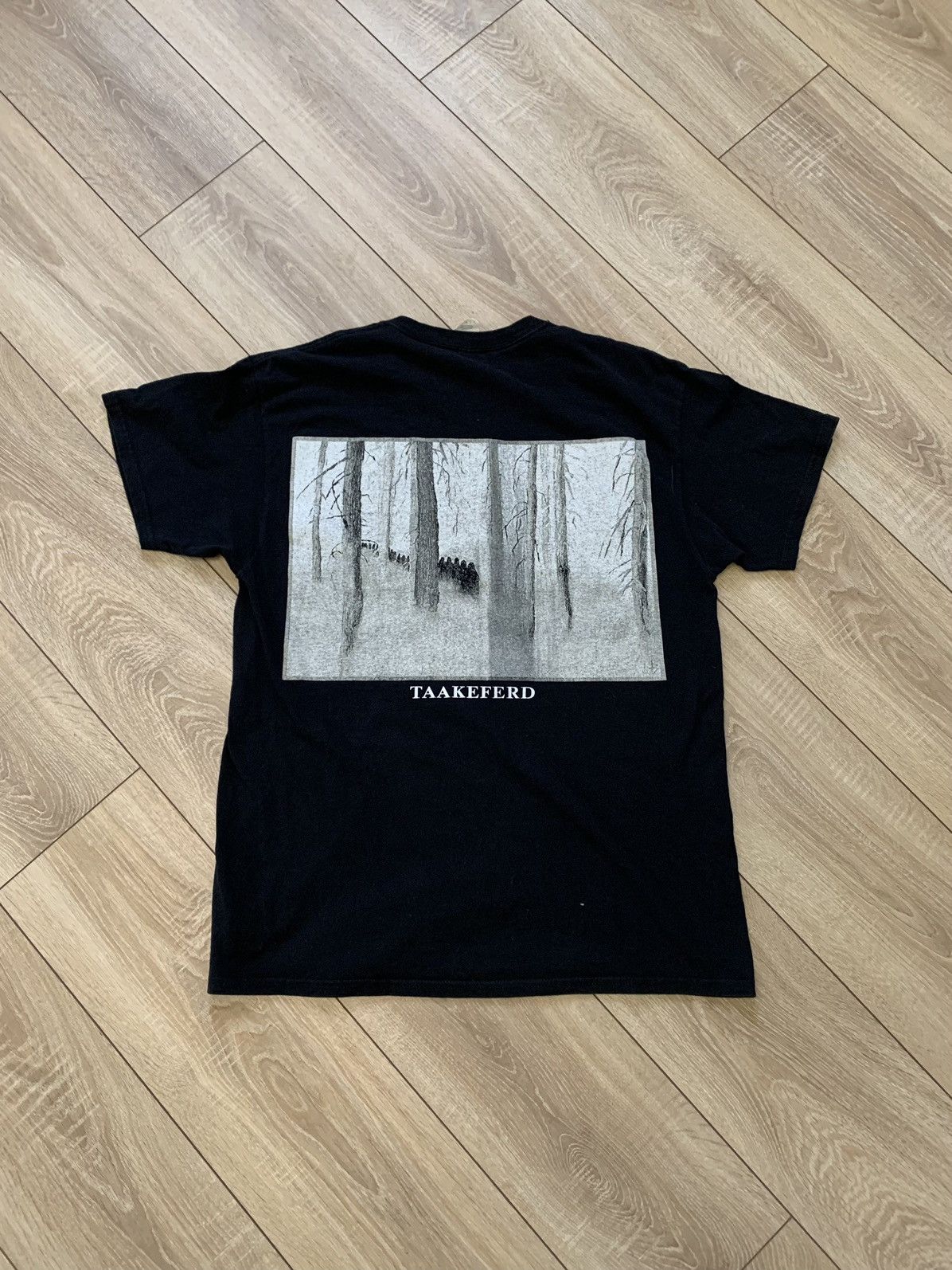 Band Tees × Vintage Darkthrone Takefeed Black Metal vintage t-shirt Size US L / EU 52-54 / 3 - 5 Thumbnail