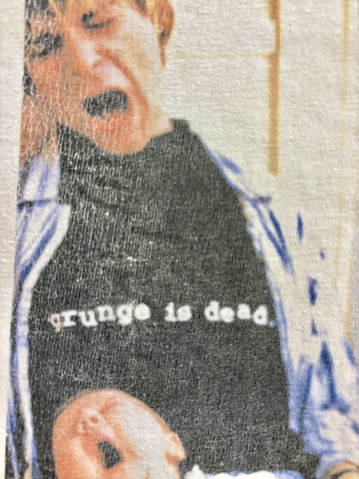 Band Tees Vintage Rare 90s Kurt Cobain Grunge Is Dead Nirvana Band Size US S / EU 44-46 / 1 - 4 Thumbnail