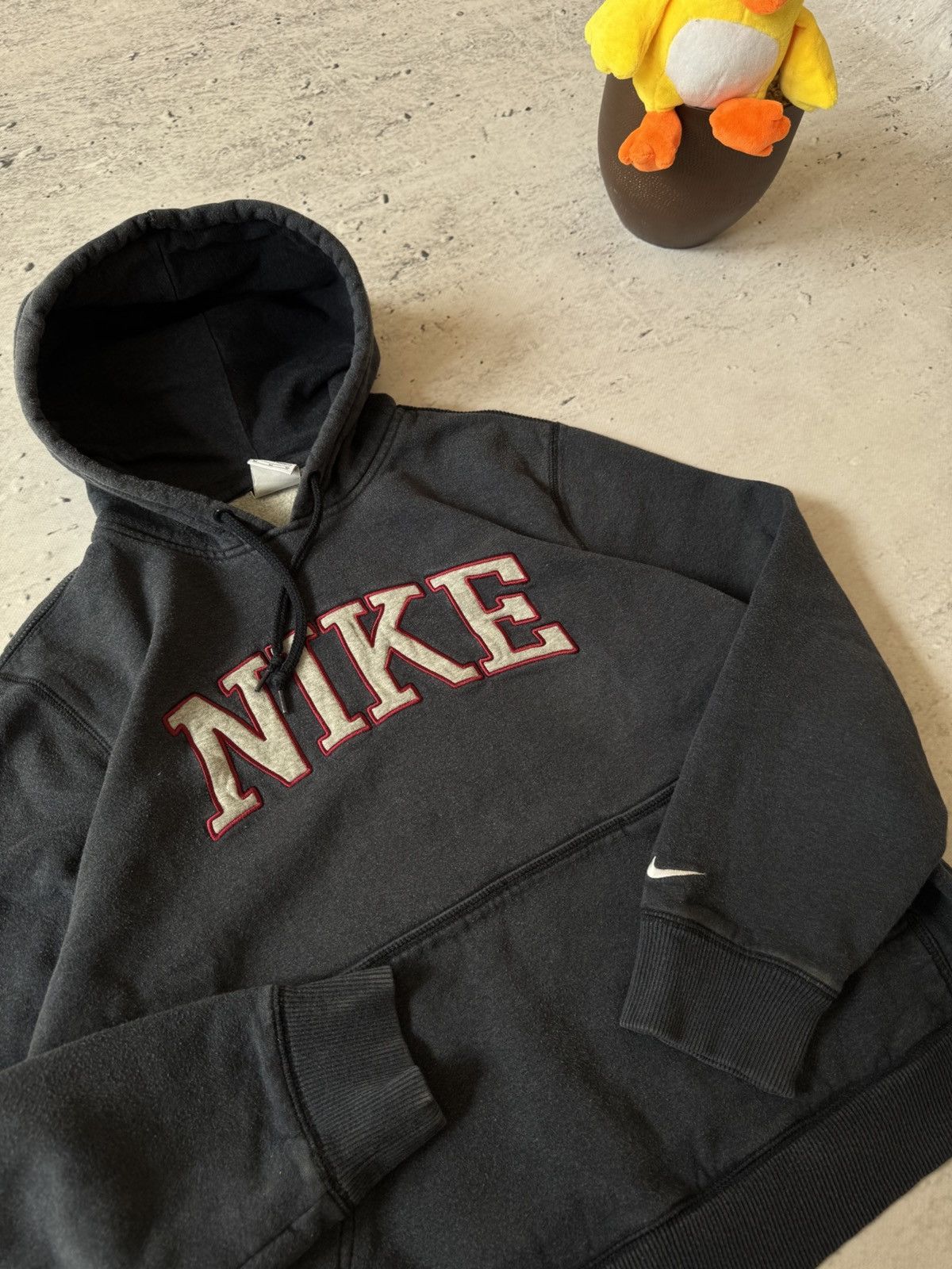 Nike × Vintage NIKE VINTAGE 00s y2k OVERSIZE BAGGY ZIP HOODIE CENTER LOGO Size US M / EU 48-50 / 2 - 4 Thumbnail