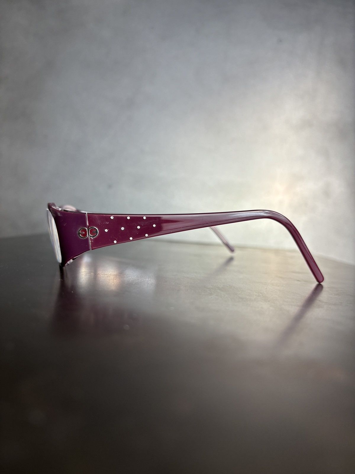 Escada × Vintage Vintage Esacada Glasses 2000s Eyeglasses Frames Strass Y2K Size ONE SIZE - 3 Thumbnail