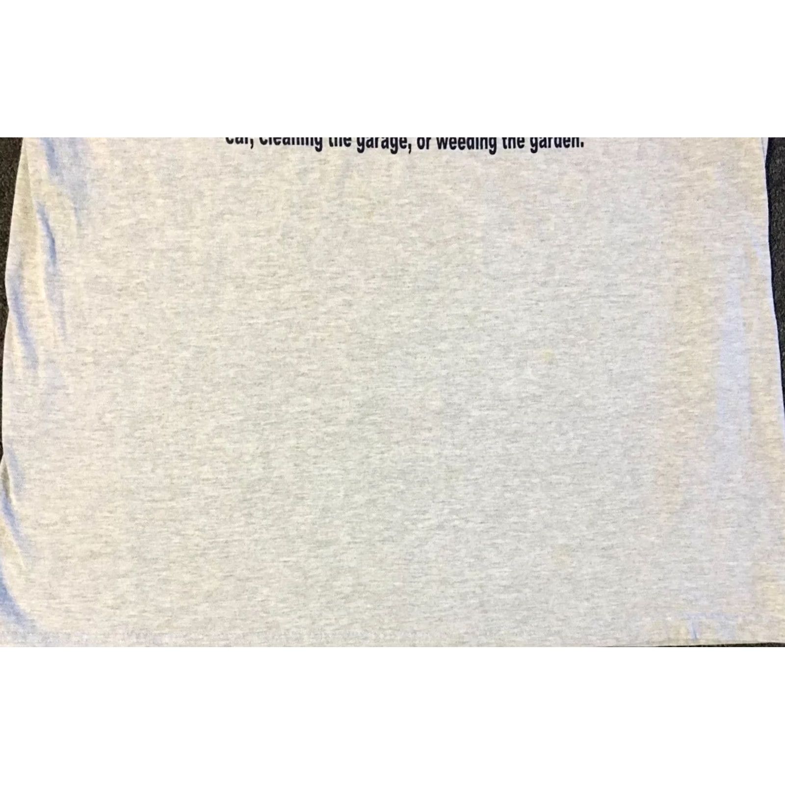 Vintage VINTAGE God Said Go Fishing Not Do Chores Faded Shirt XL Gray Mens T-Shirt Grunge 90s Y2K Funny Jesus Bible Christianity Religion Humor Saying Size US XL / EU 56 / 4 - 3 Thumbnail