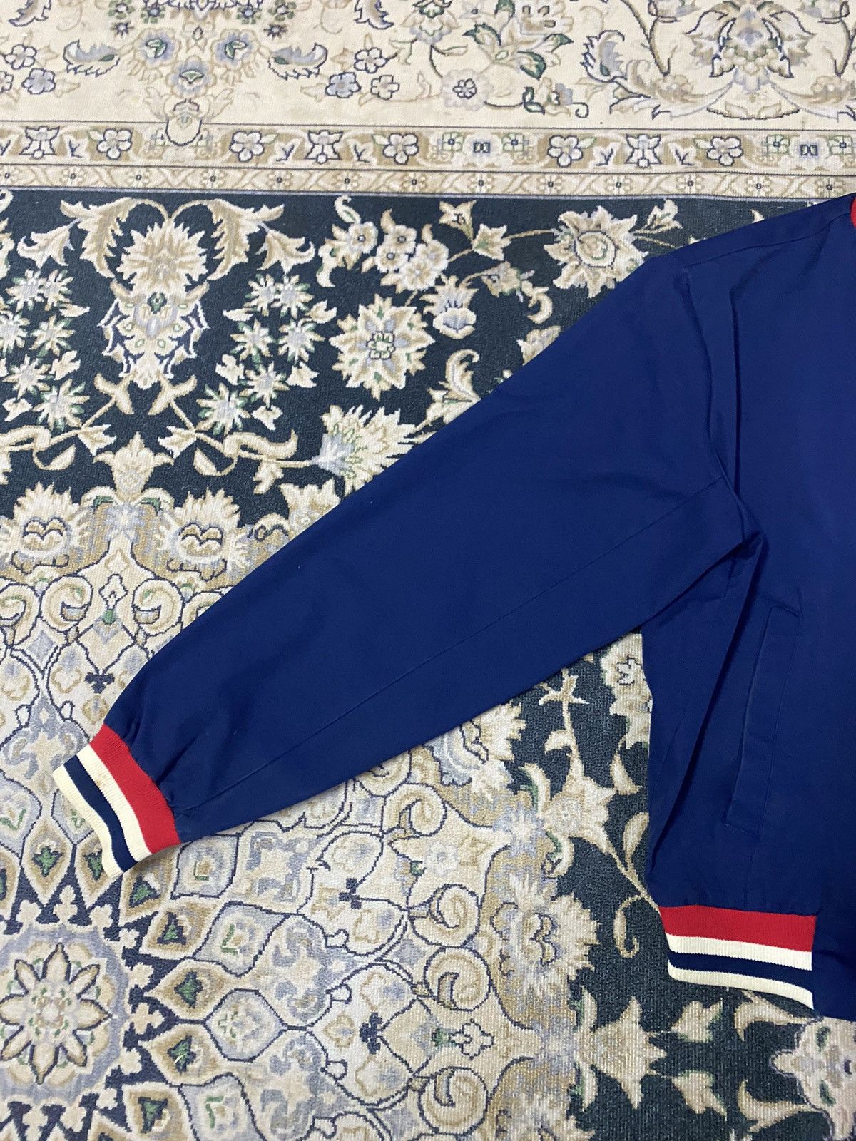 Other Vintage Blue Izod Lacoste Zipper Jacket Size US L / EU 52-54 / 3 - 5 Thumbnail