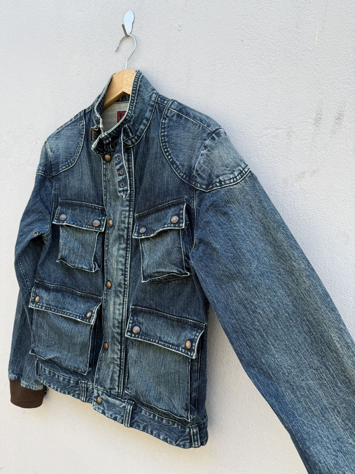 Isamu Katayama Backlash Vintage JOHNBULL KOJIMA JAPAN Slank 3D Pockets Mudwash Denim Size US S / EU 44-46 / 1 - 2 Thumbnail