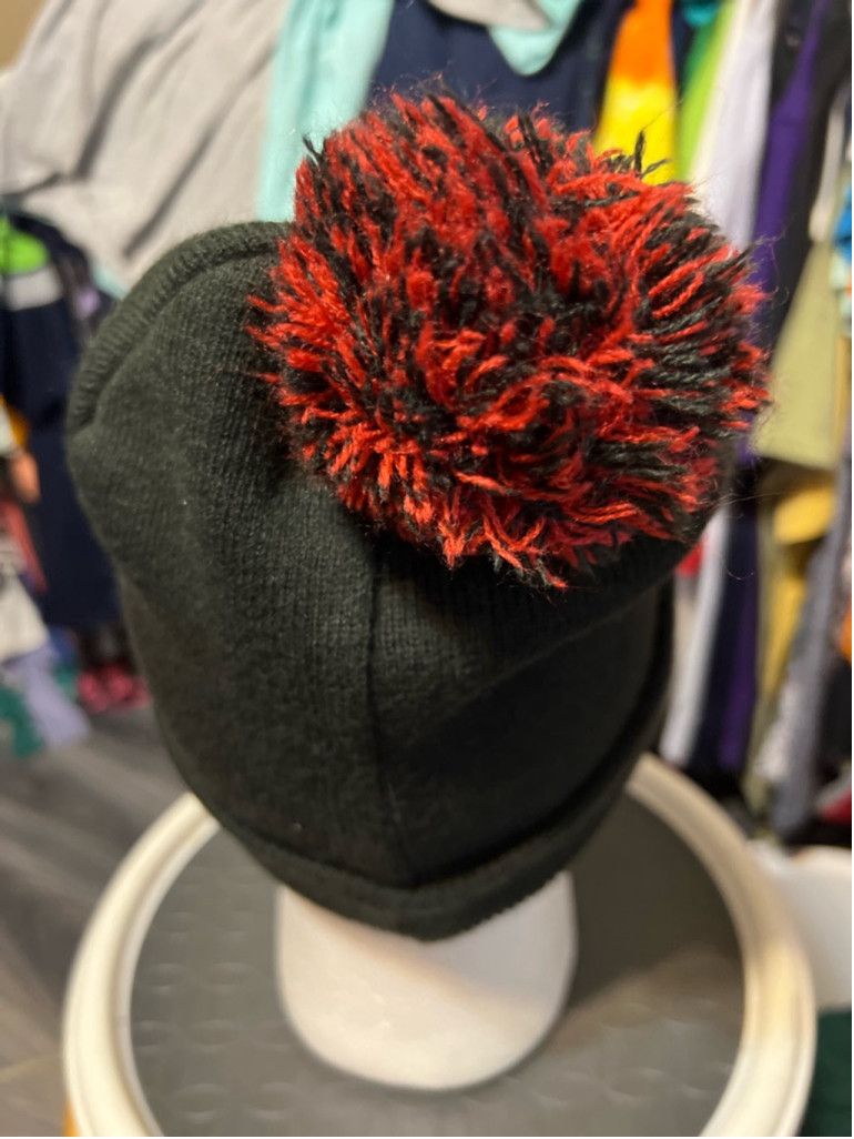 DC Comics Unisex Batman DC Comics Beanie Hat One Size Black Red Size ONE SIZE - 3 Thumbnail