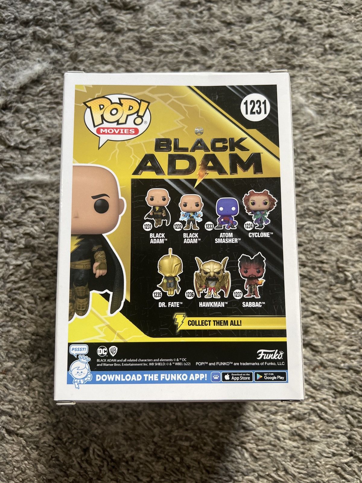 DC Comics Funko Pop! Black Adam Vinyl Figure Size ONE SIZE - 2 Thumbnail