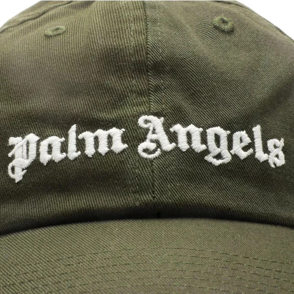 Palm Angels PALM ANGELS CLASSIC LOGO BASEBALL CAP HAT ADJUST strap NWT Size ONE SIZE - 2 Thumbnail