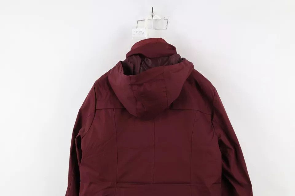 Lands' End × Vintage New Lands End 3 In 1 System Hooded Jacket Puffer Vest Red Size M / US 6-8 / IT 42-44 - 10 Thumbnail