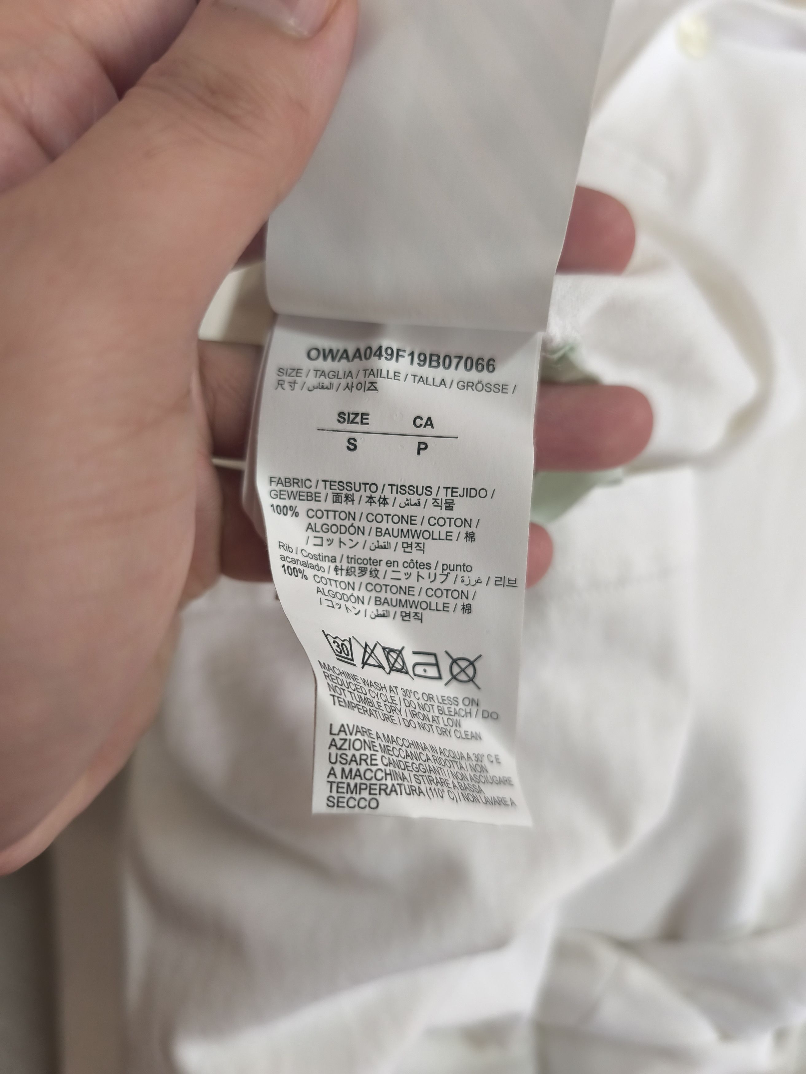 Off-White OFF-WHITE MARKERS CASUAL TEE Size S / US 4 / IT 40 - 8 Thumbnail