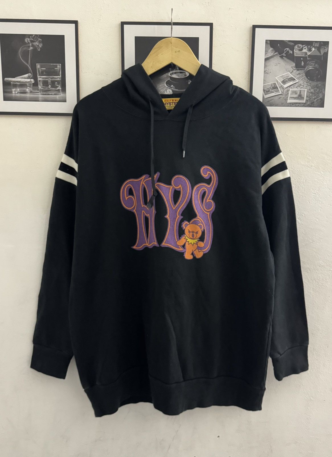 Hysteric Glamour HYSTERIC GLAMOUR BEAR HOODIE Size US L / EU 52-54 / 3 - 1 Thumbnail