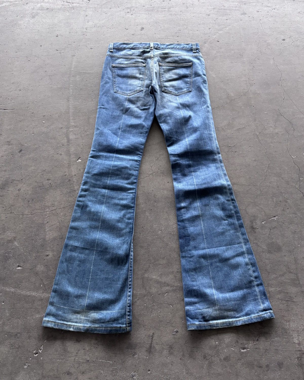 If Six Was Nine × Japanese Brand × Le Grande Bleu (L.G.B.) 14th Addiction Lgb Ifsixwasnine Style Flared Denim Jeans Size US 29 - 5 Thumbnail